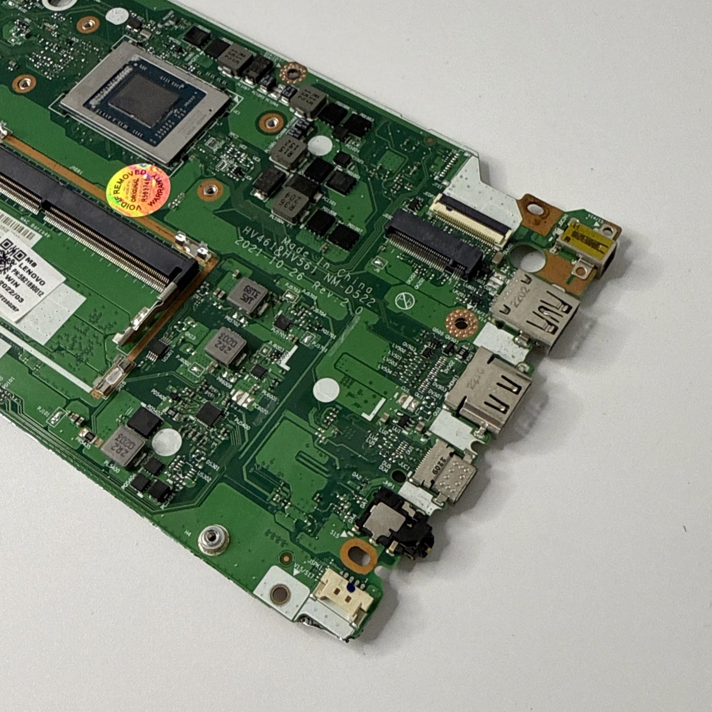 Lenovo V15 G2-ALC Motherboard AMD Ryzen 7 5700U NM-D522 (NO POWER)