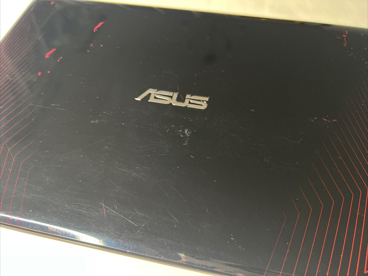 Asus K550V Screen Assembly Top Lid BLACK RED