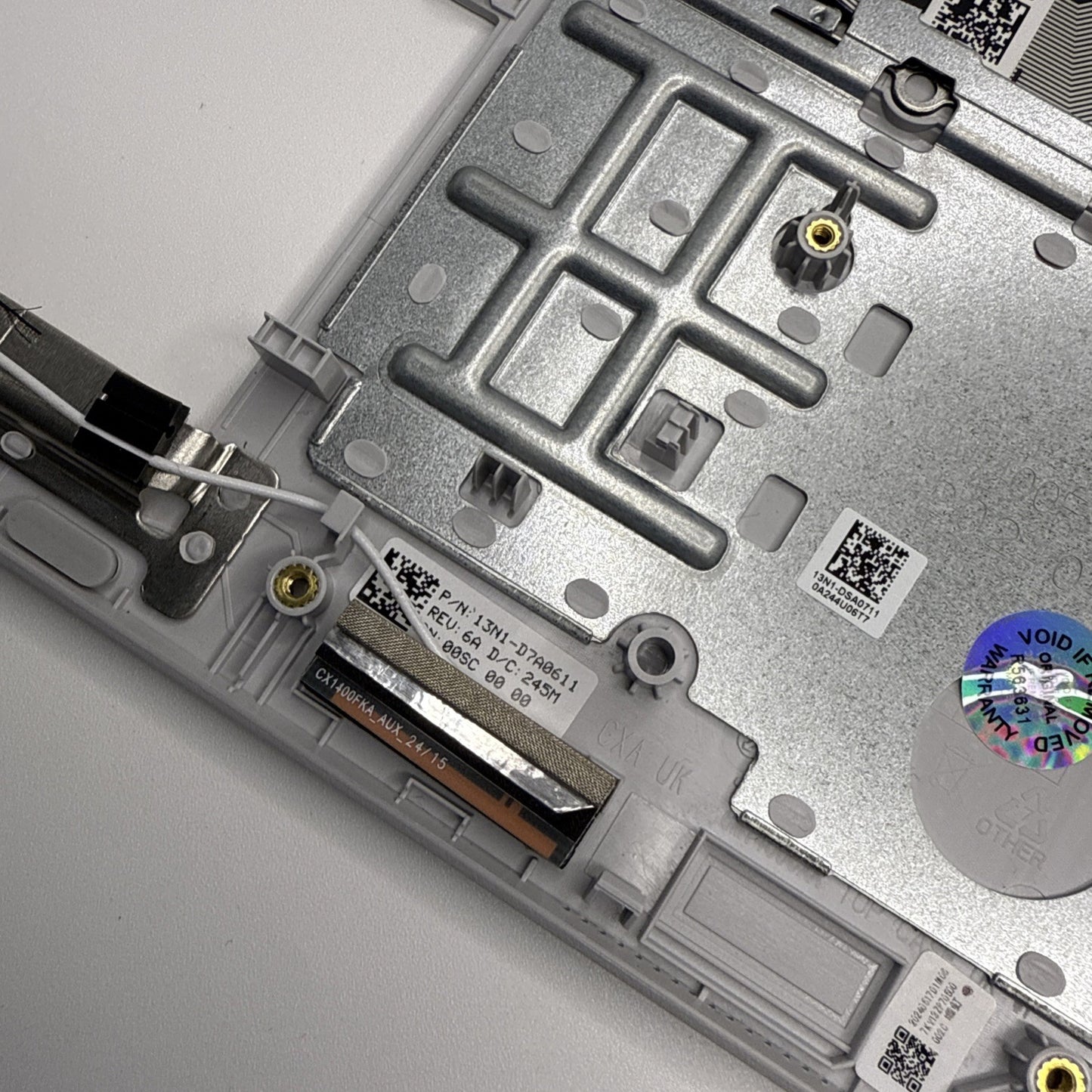 Asus Chromebook CX1400CK Palmrest Assembly UK Keyboard 13N1-D7A0611