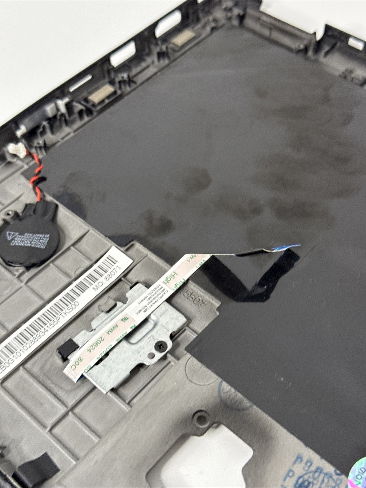 Genuine Lenovo x390 yoga Palmrest Assembly UK Keyboard Black