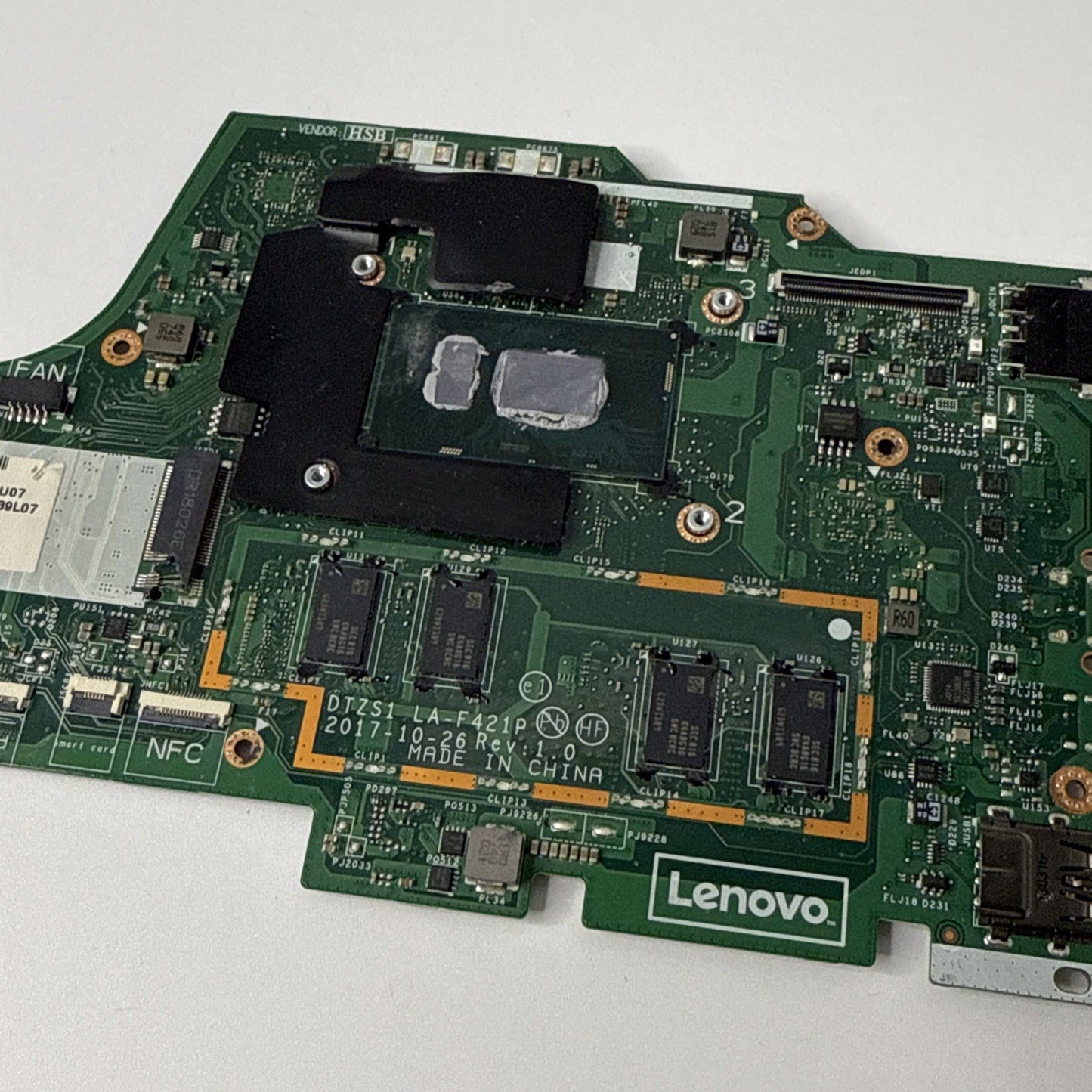Lenovo Thinkpad Yoga 370 Motherboard i5-8th Gen DTZS1 LA-F421P (UNTESTED)