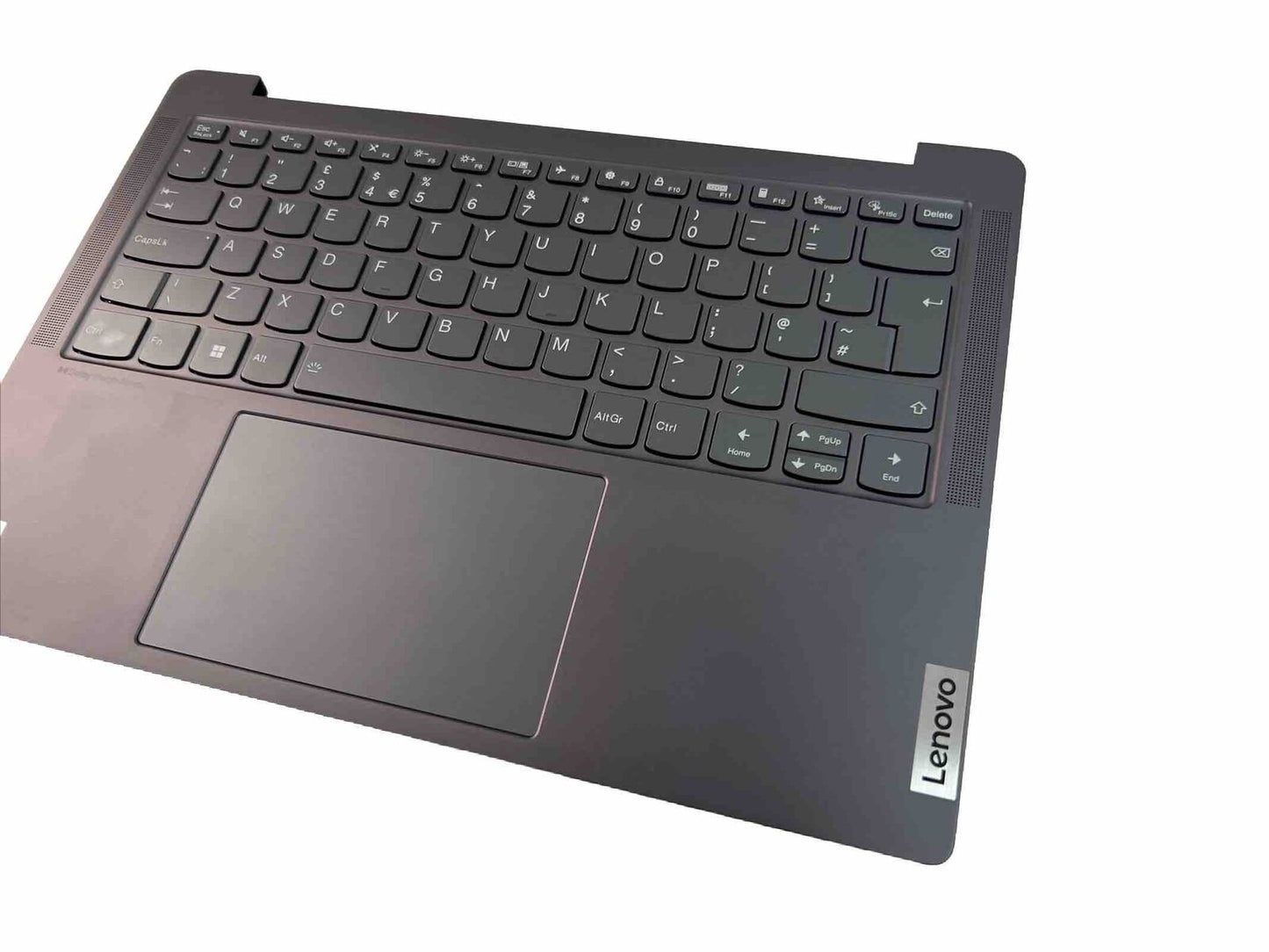 Lenovo Yoga 6 14IAP8 Complete Palmrest Cover Touchpad Keyboard UK Grey Speakers