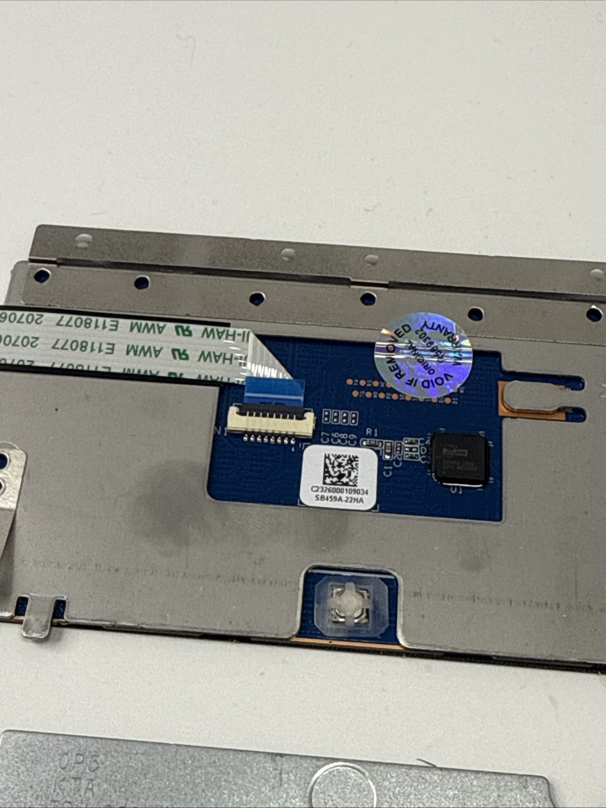 HP 15s-fq0501sa Trackpad Touchpad BLACK + Screws & Brackets & Connector