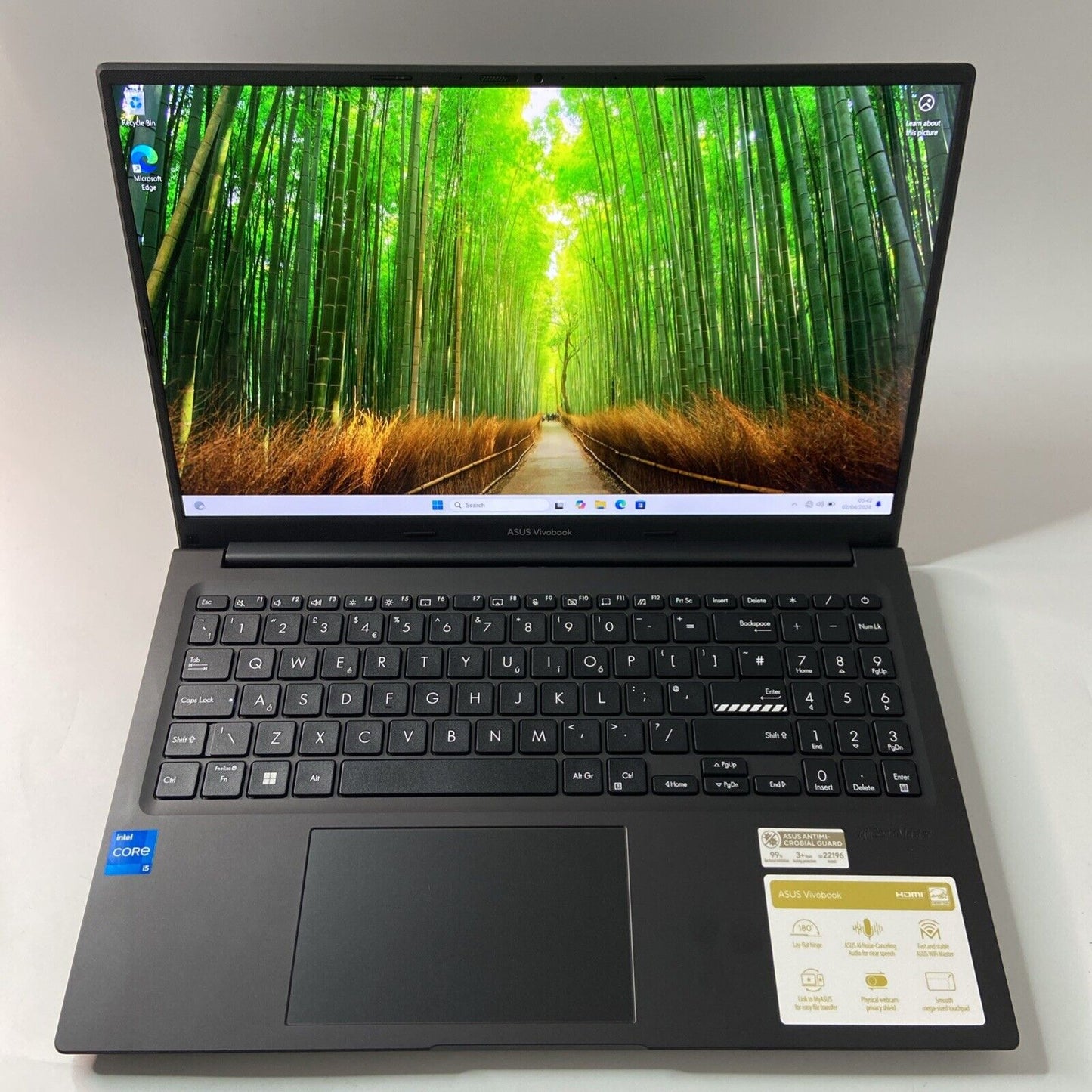 ASUS VivoBook 15 OLED X1505ZA Intel Core i5-1235U 16GB RAM 512GB SSD Grade A