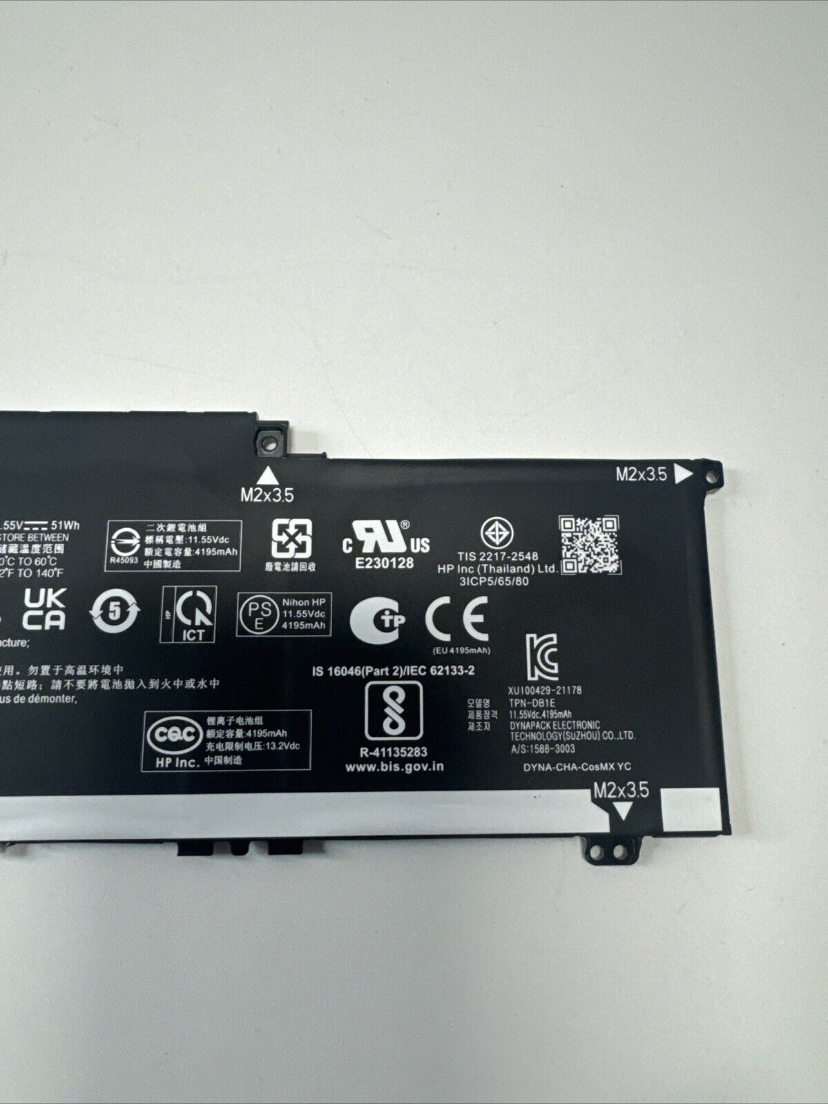 Genuine HP BN03XL Laptop Battery to replace L77034-005, TPN-DB1E