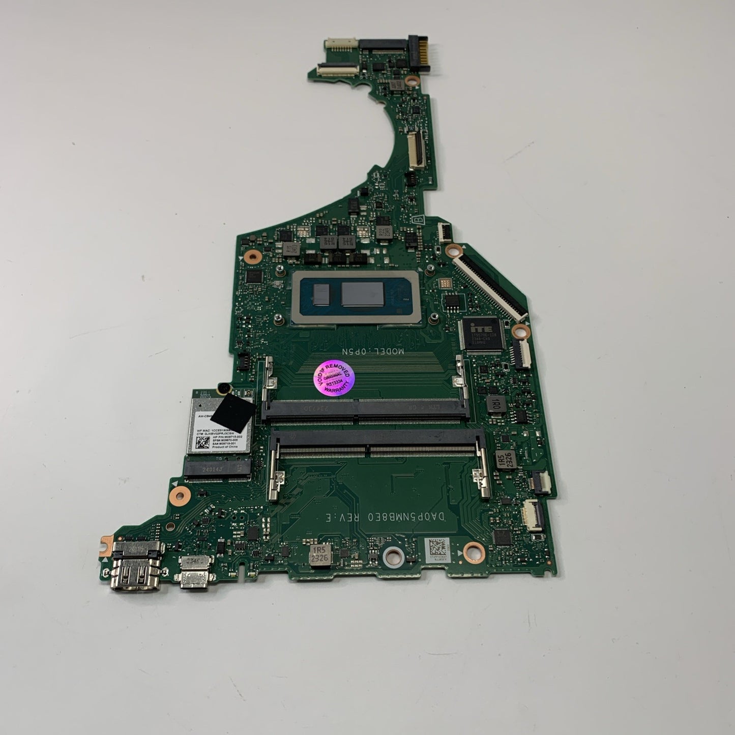 Genuine HP 15S-FQ Motherboard Main Board Intel Core i5-1235U DA0P5HMB8E0 REV: E
