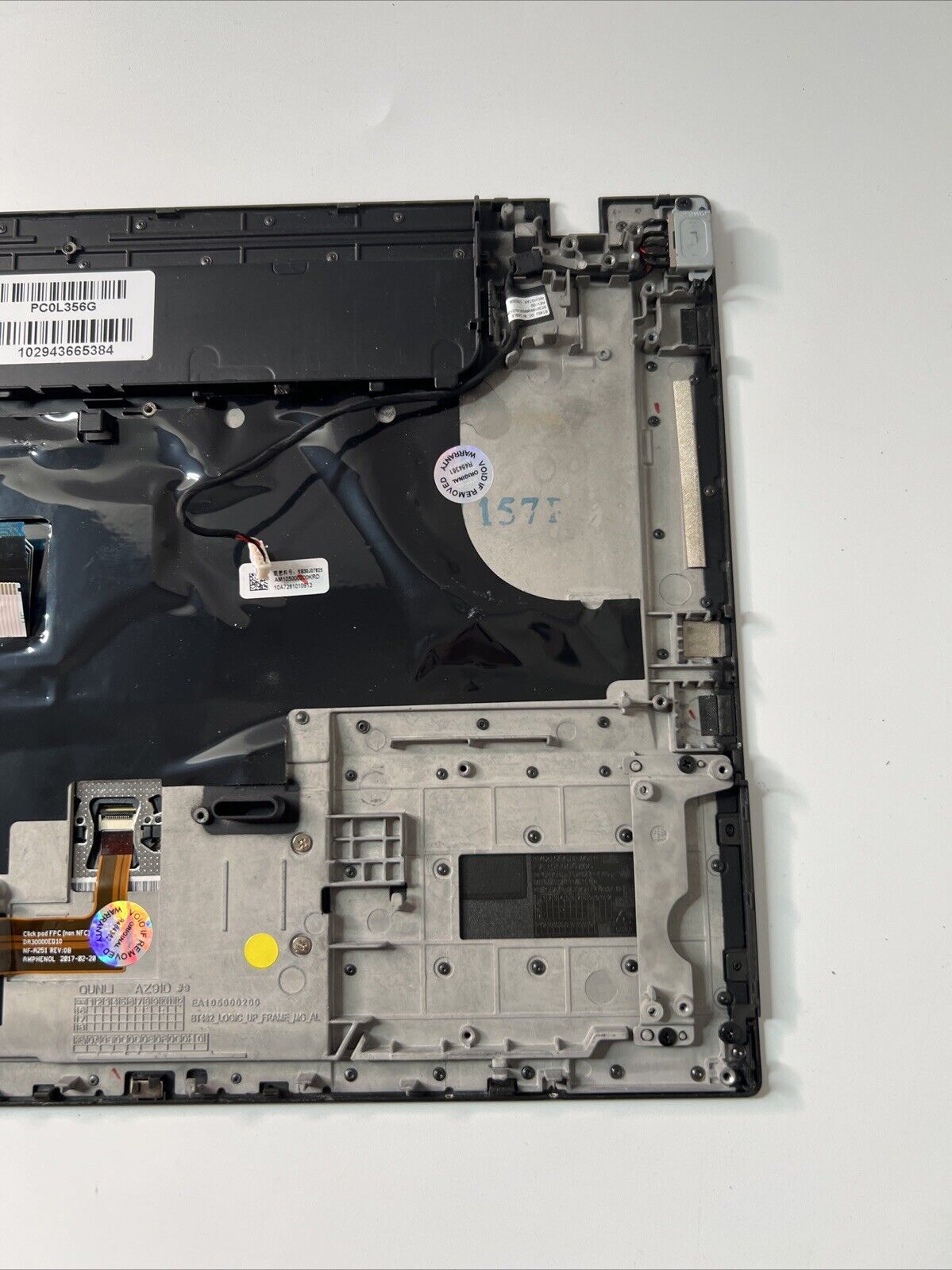 AM105000200KRD Lenovo Thinkpad T460 Palmrest, Touchpad, UK Keyboard GENUINE