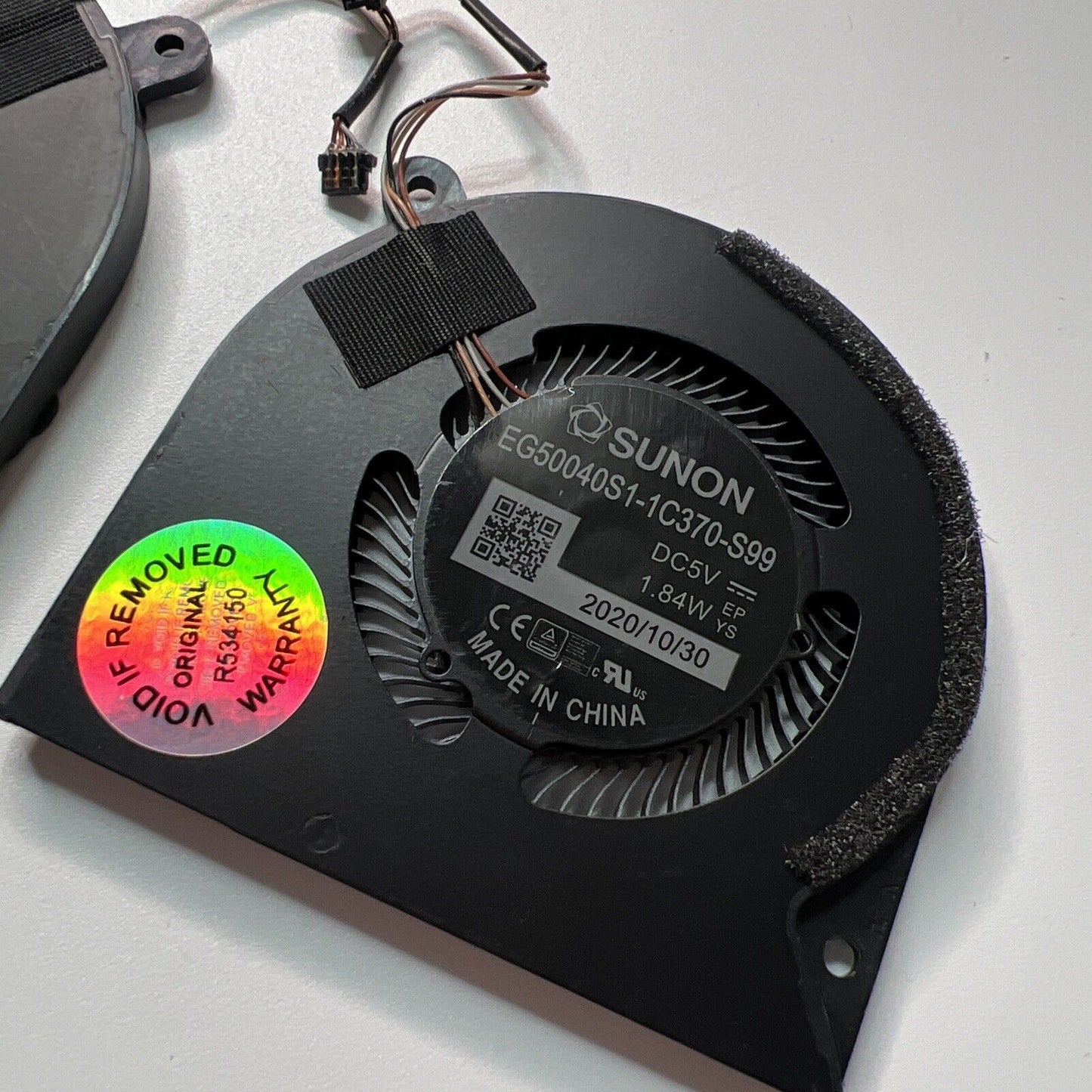 Genuine Razer Book 13 RZ09-0357 CPU Cooling Fan SET PAIR 1310207220 13102098