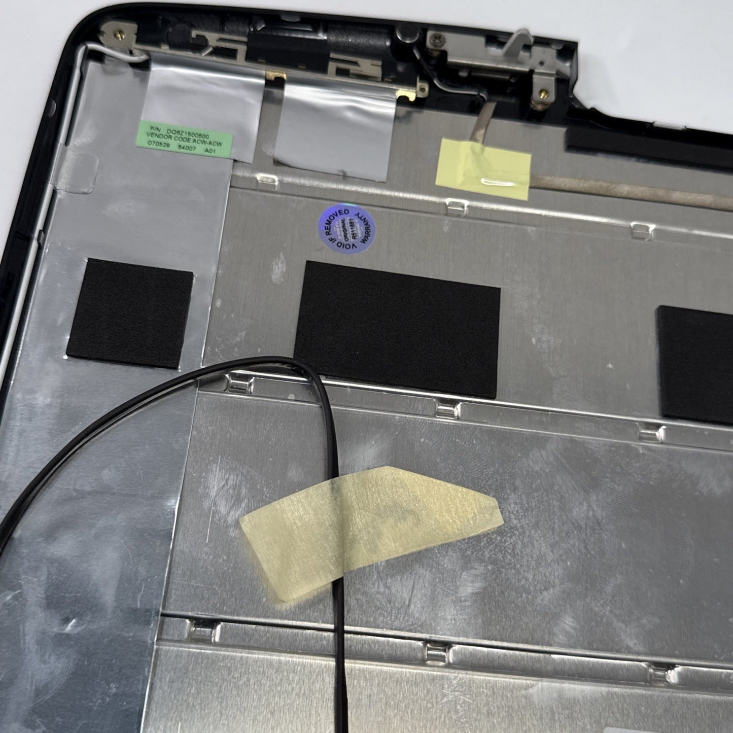 Acer ASPIRE 5920 / 5920G LCD Back Top Lid Cover 60.AGW07.003 Black