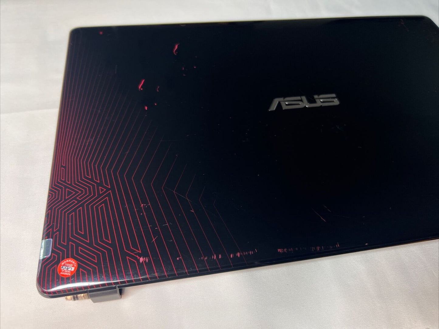 Asus K550V Screen Assembly Top Lid BLACK RED