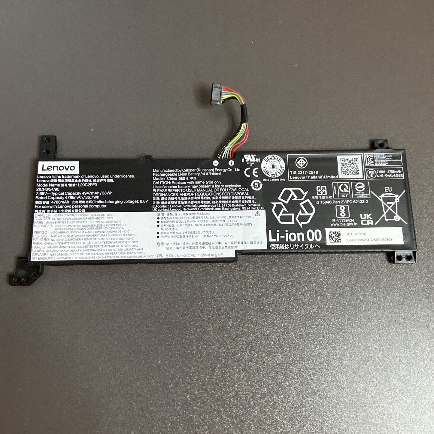 Lenovo V15 G4 IAH V14 G2 IJL Battery 5B11B36278