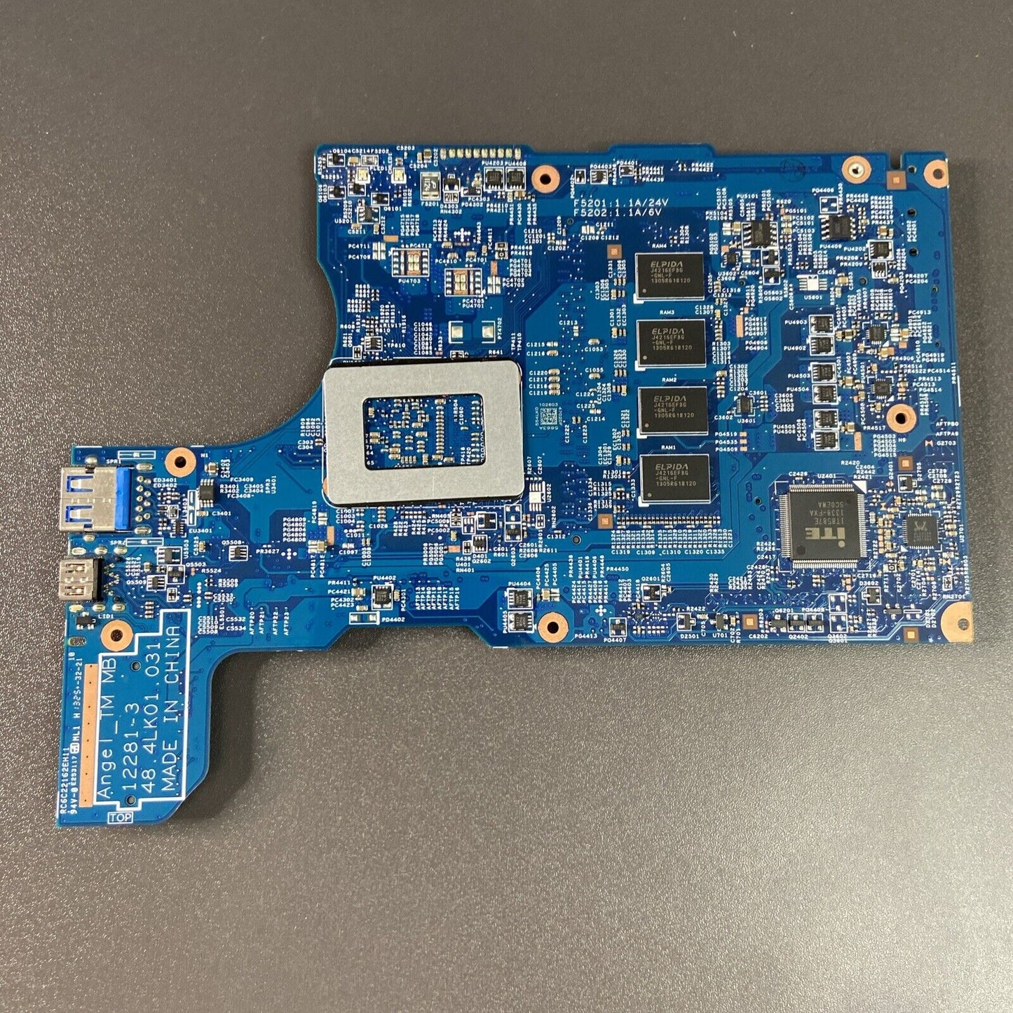 Acer Aspire V5-122P MS2377 AMD A6-1450 Motherboard NBM8W11001 48.4LK01.031
