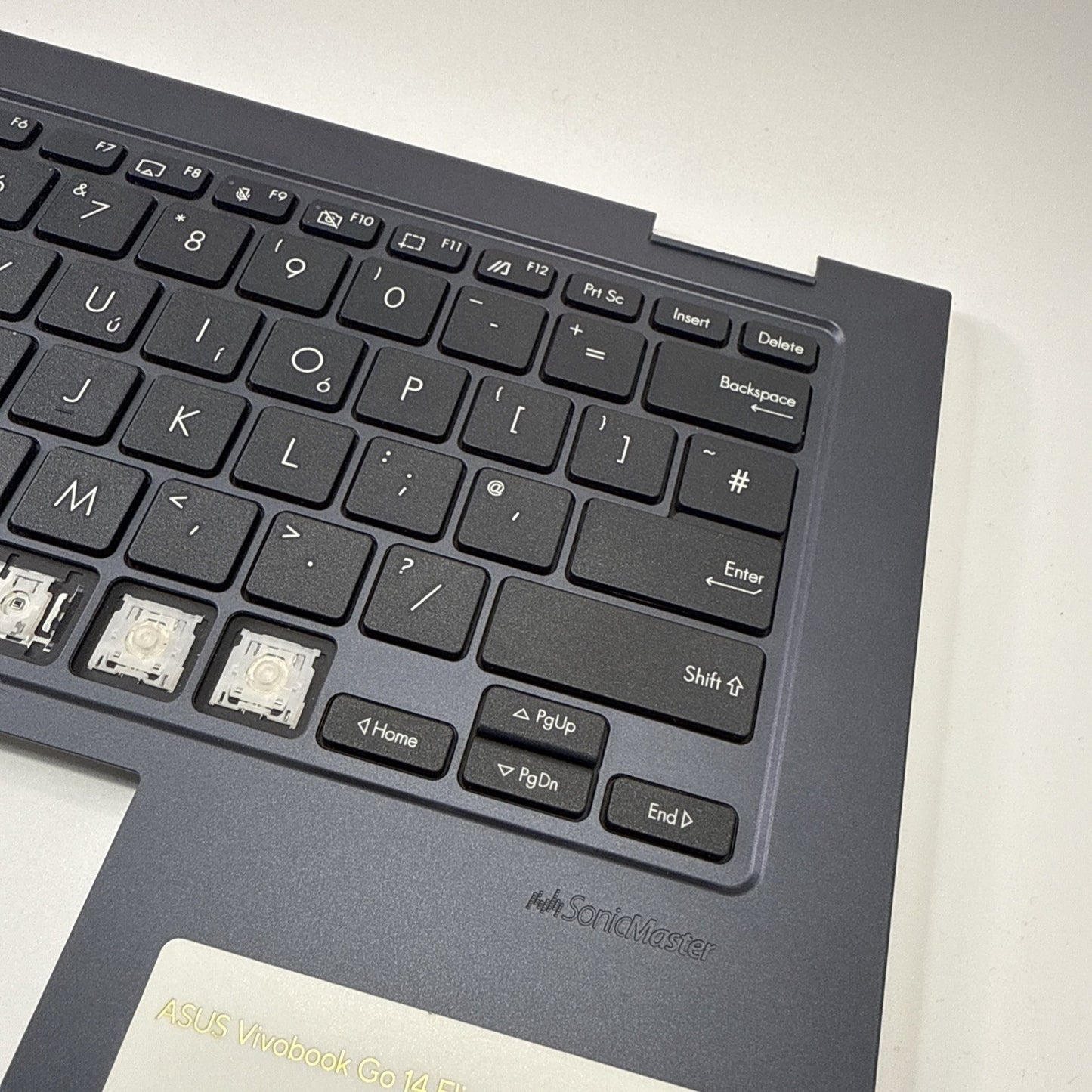 Asus Vivobook Go 14 TP1400K Palmtest Assembly UK Keyboard 13N1-E8A0321