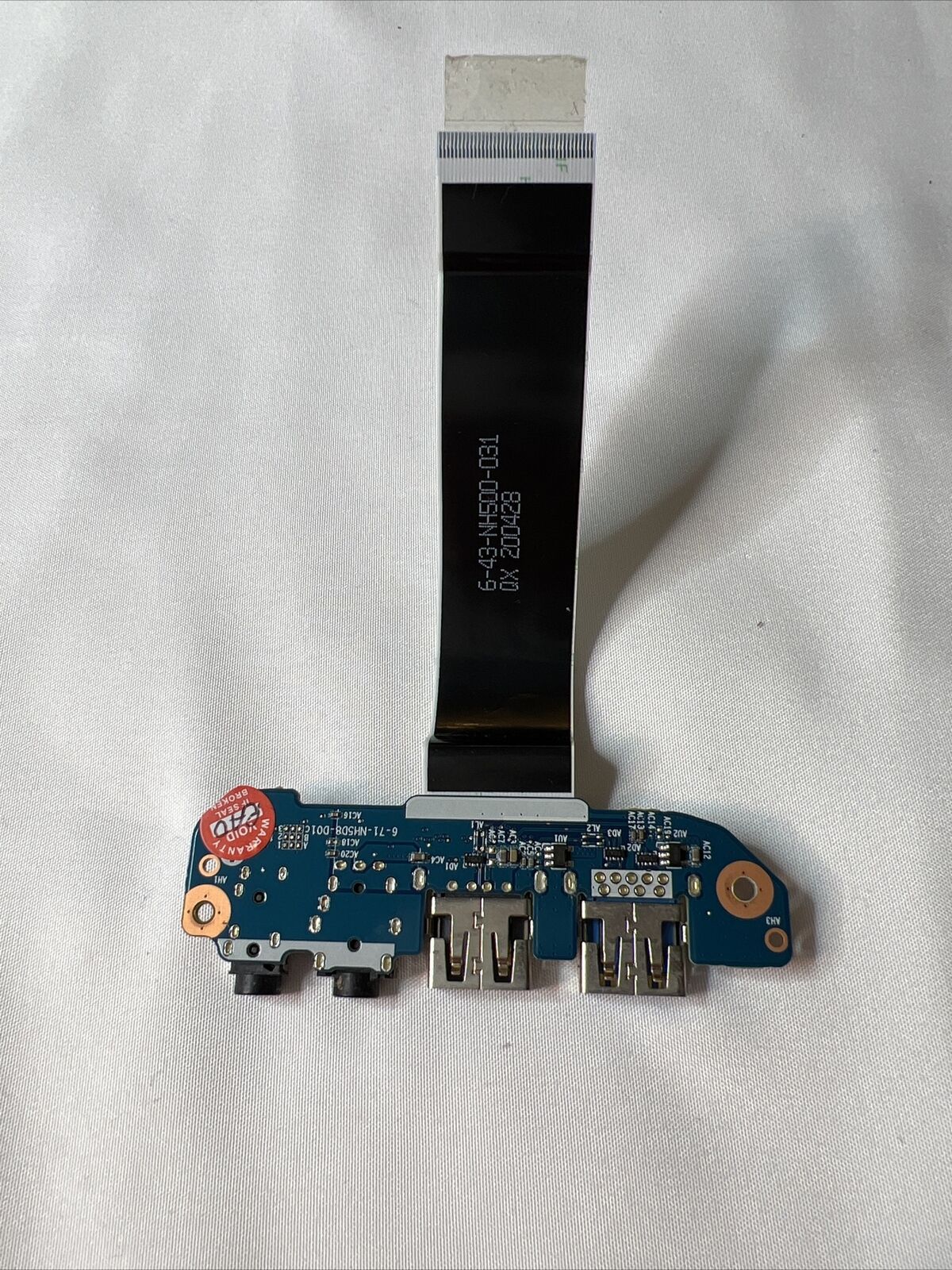 For Notebook Clevo NH55DC card reader audio USB port board and cable