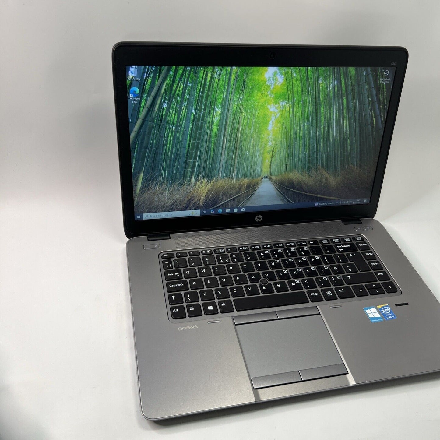 HP EliteBook 850 G2 15.6" Intel Core i7-5600U 8GB RAM 128GB SSD Windows 10