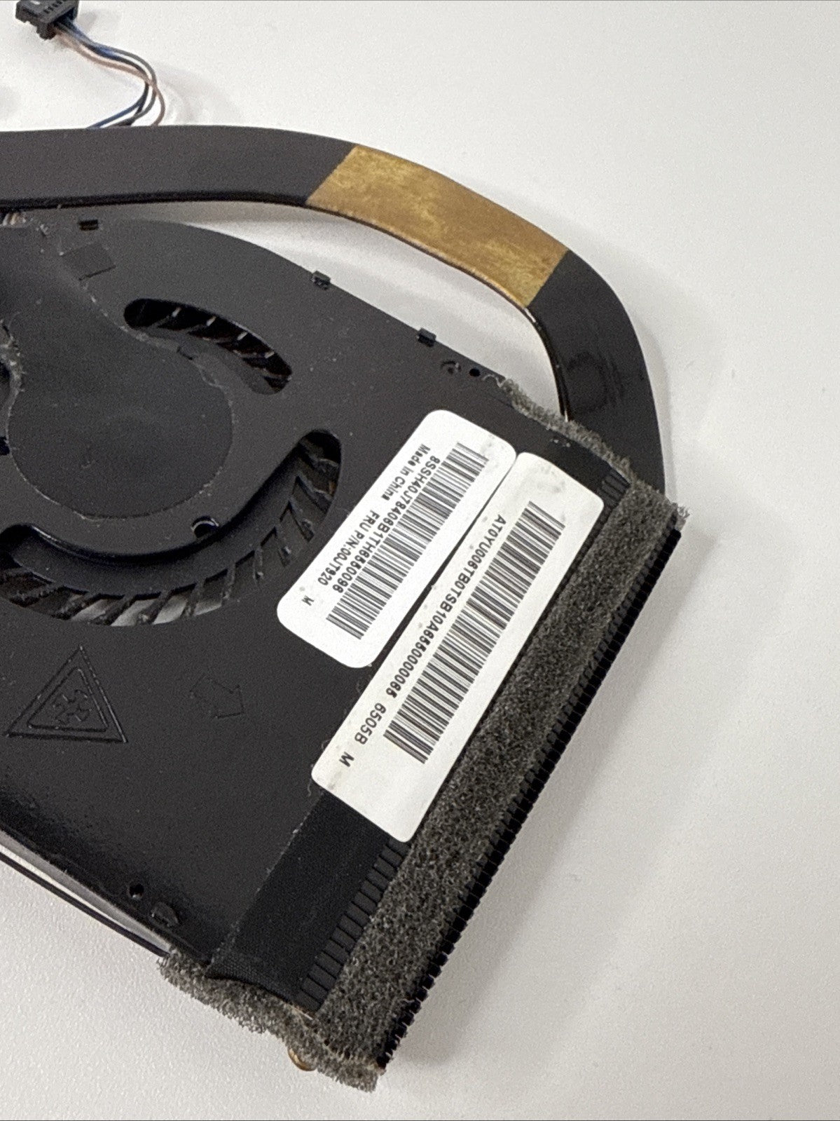 Lenovo Thinkpad T460s Laptop CPU Heatsink & Fan. FRU P/N: 00JT920