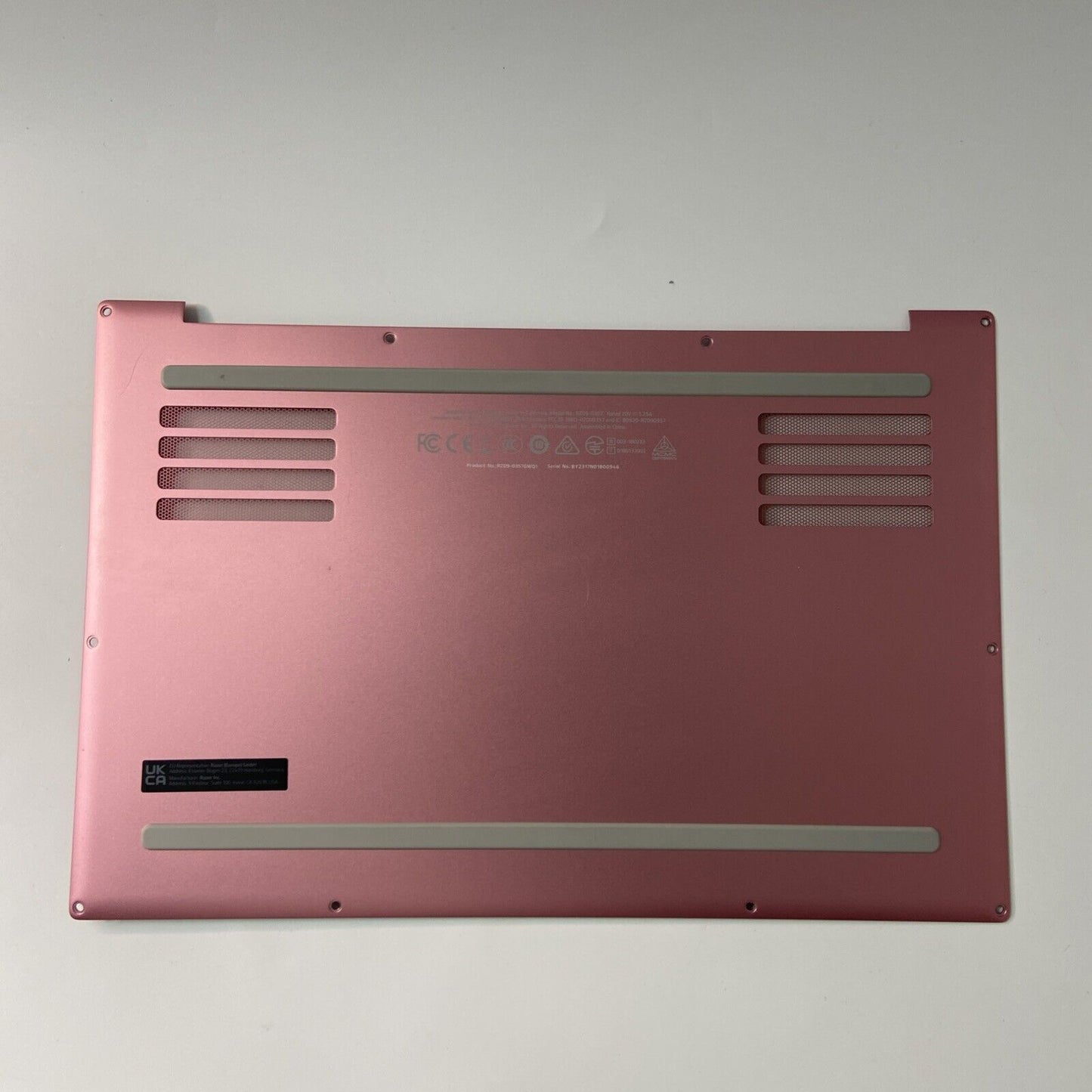 Razer Book 13 RZ09-0357 13.4" Genuine Laptop Base Cover Bottom 13492542 PINK