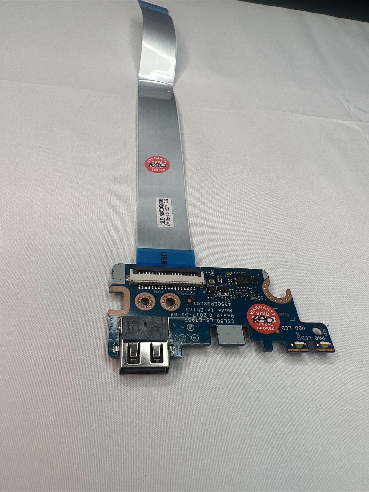 HP 15-BS 15-BW CSL50 Series USB Port Board Card Reader Board LS-E795P And Cable
