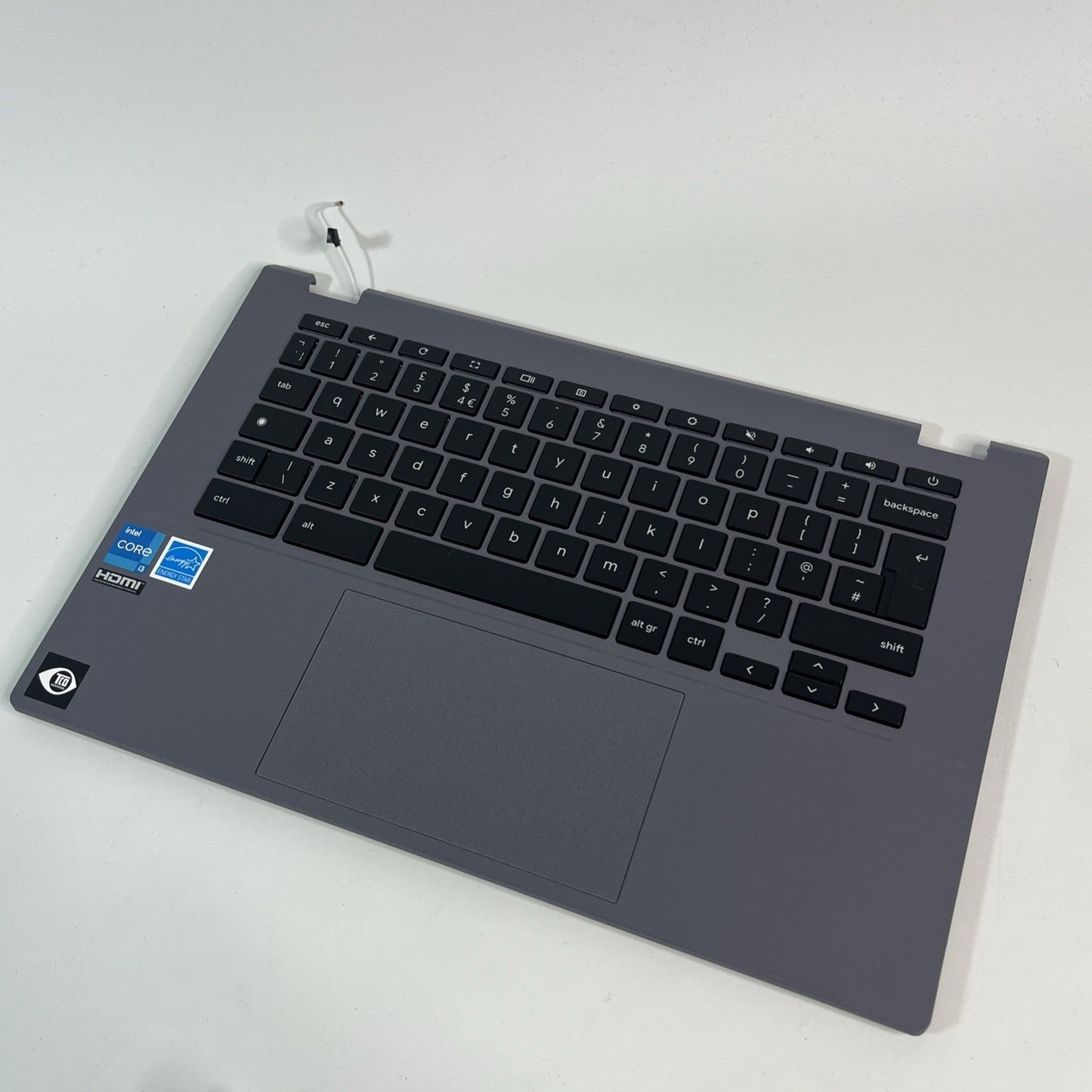 Asus Chromebook Plus CX3402CBA Complete Palmrest Assembly UK Missing Key