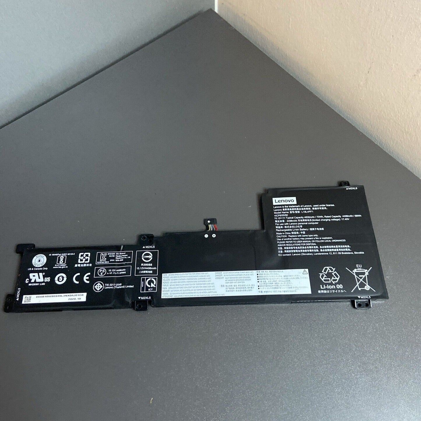 Genuine Lenovo IdeaPad 5-15ALC05 5-15ARE05 Laptop Battery