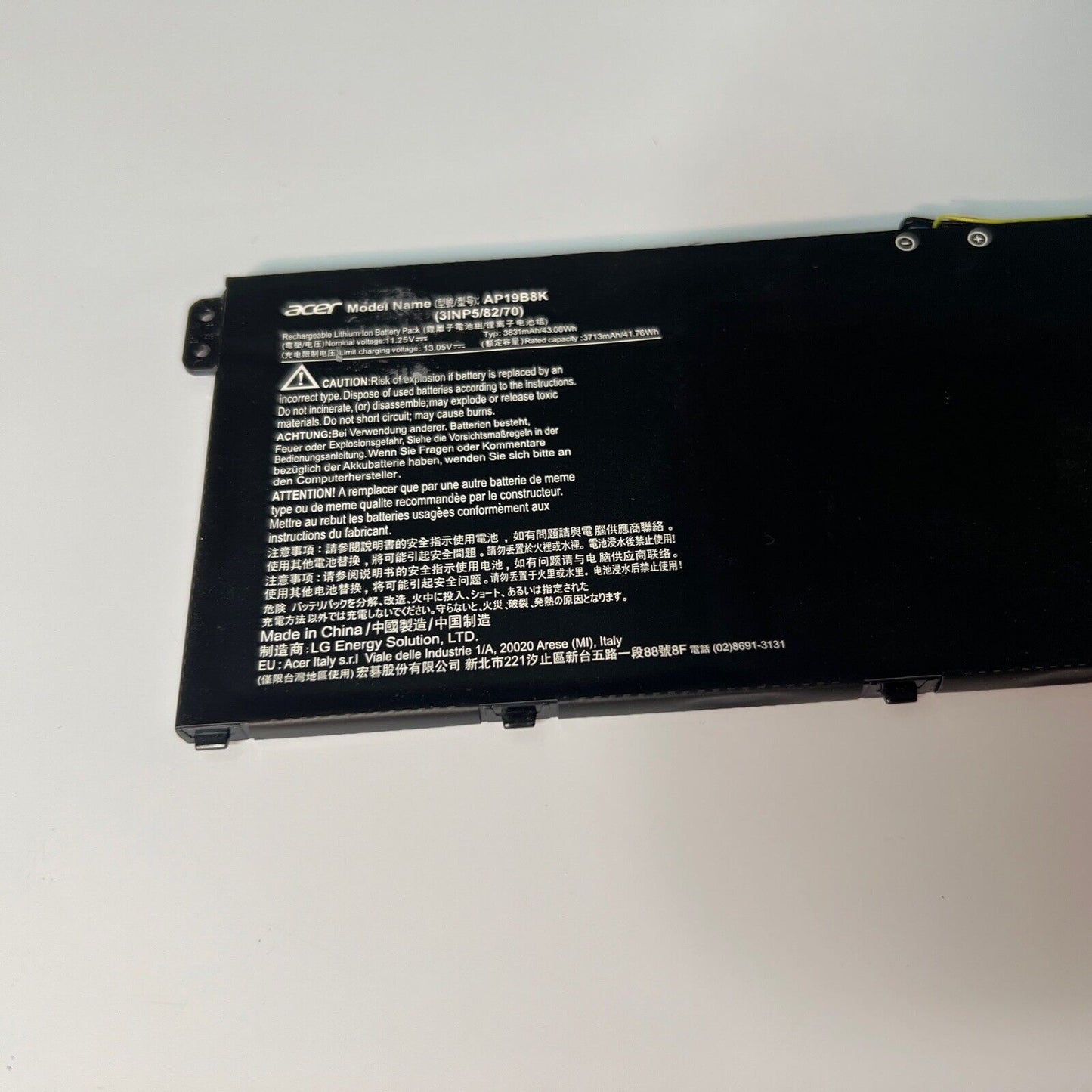 Battery AP19B8K for Acer Aspire 3 A315-23G A317-53 series 3INP5/82/70 laptop