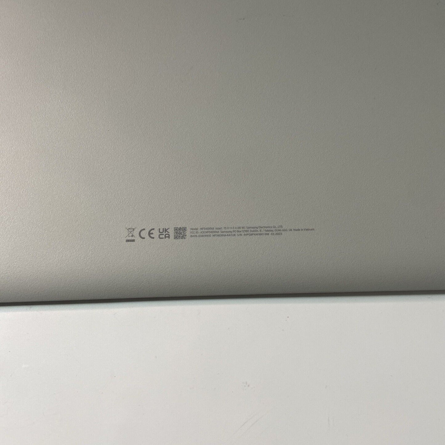 Samsung Galaxy Book 2 Go NP340XNA Base Bottom Cover Rear Case BA98-02965A