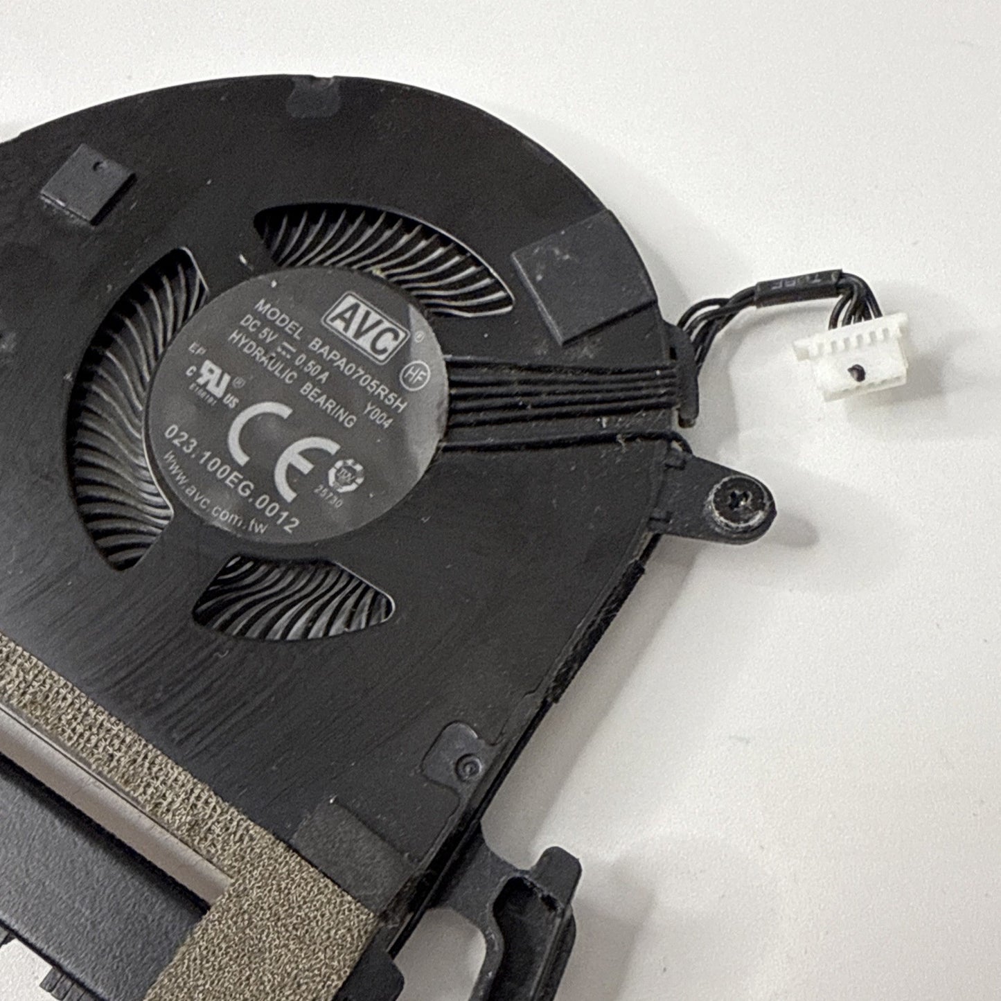 Lenovo Thinkpad X390 Yoga CPU Heatsink and Fan 01YU961