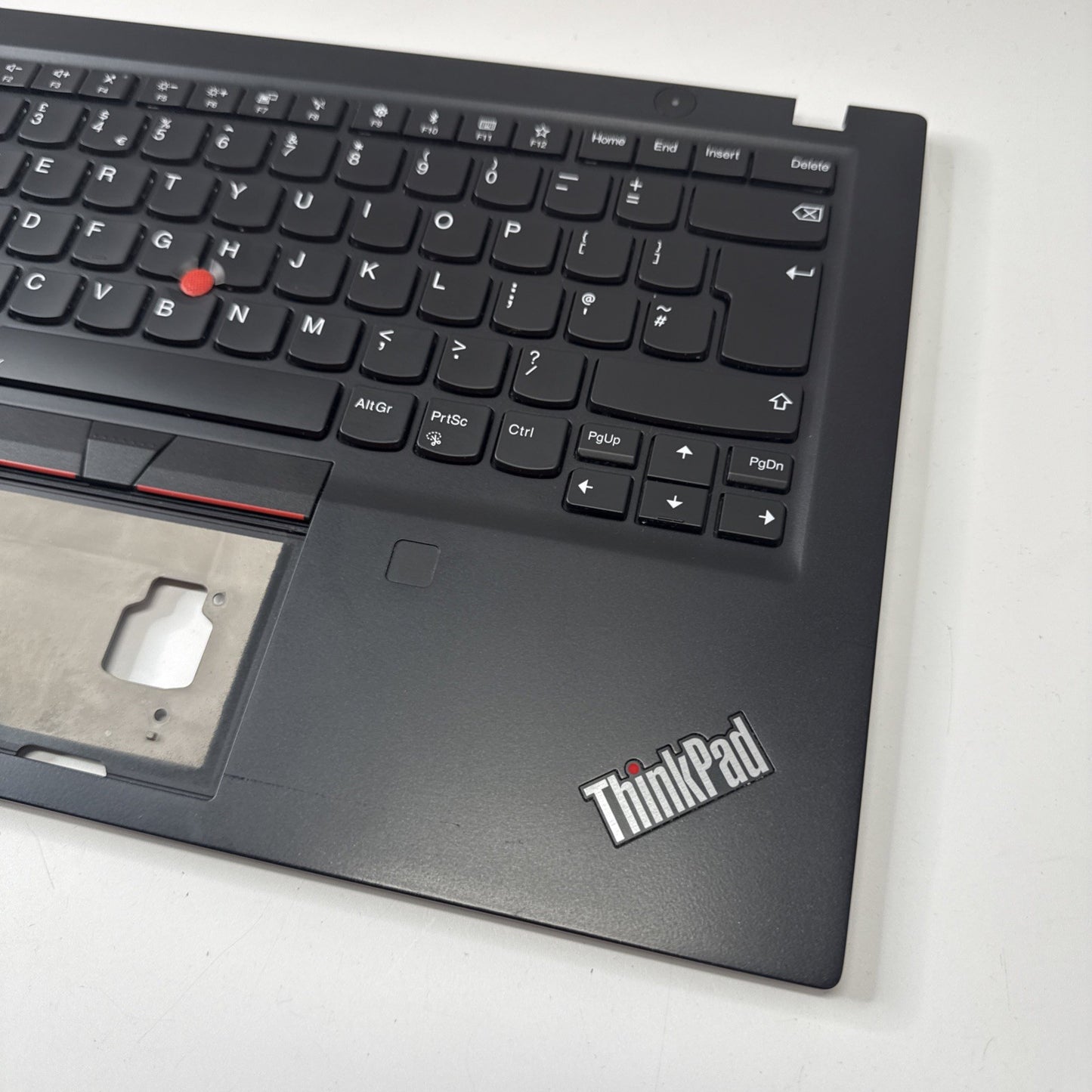 Genuine Lenovo T490s Palmrest Assembly UK Keyboard Black AM1BR000500