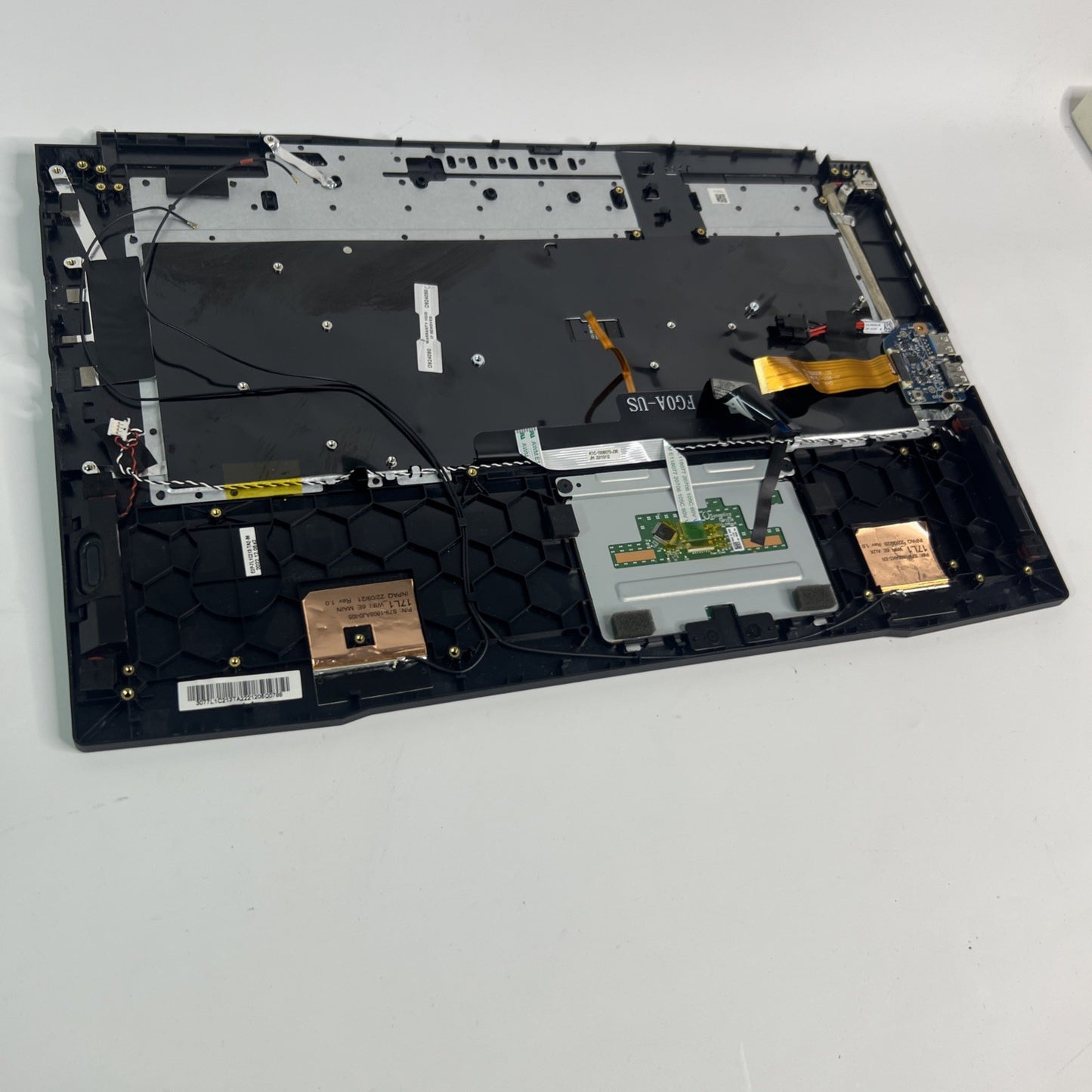 MSI Katana GF76 12UE Palmrest Assembly – Complete UK Keyboard – Grade B