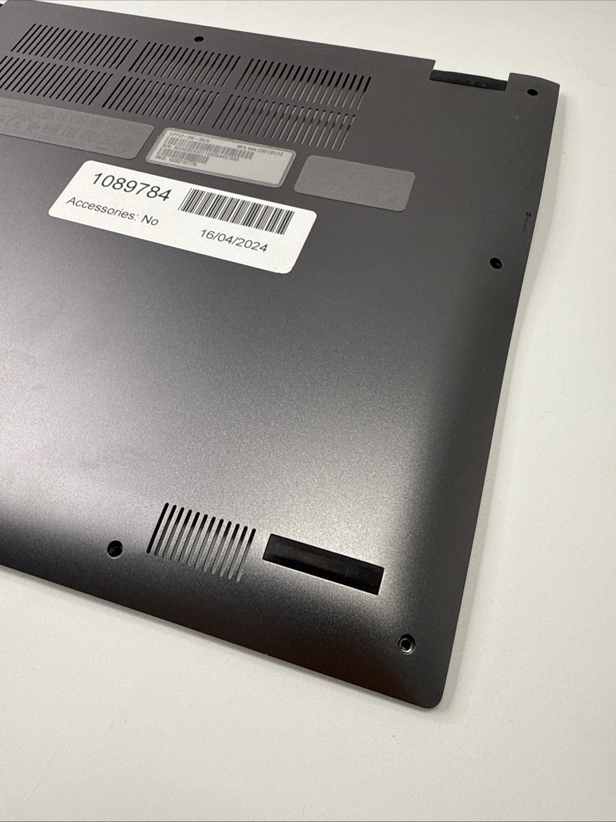 Acer Chromebook Spin CP713-2W Base Cover Bottom Case