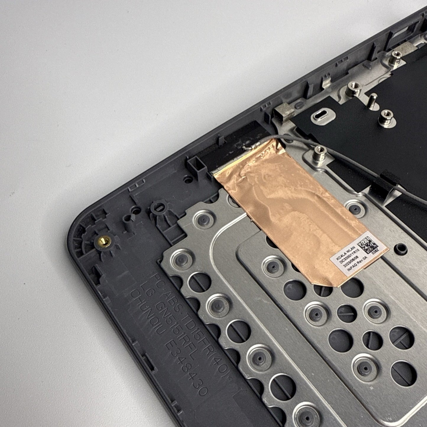 Lenovo Ideapad Slim 3 14IAN8 Palmrest Assembly UK Keyboard Grey