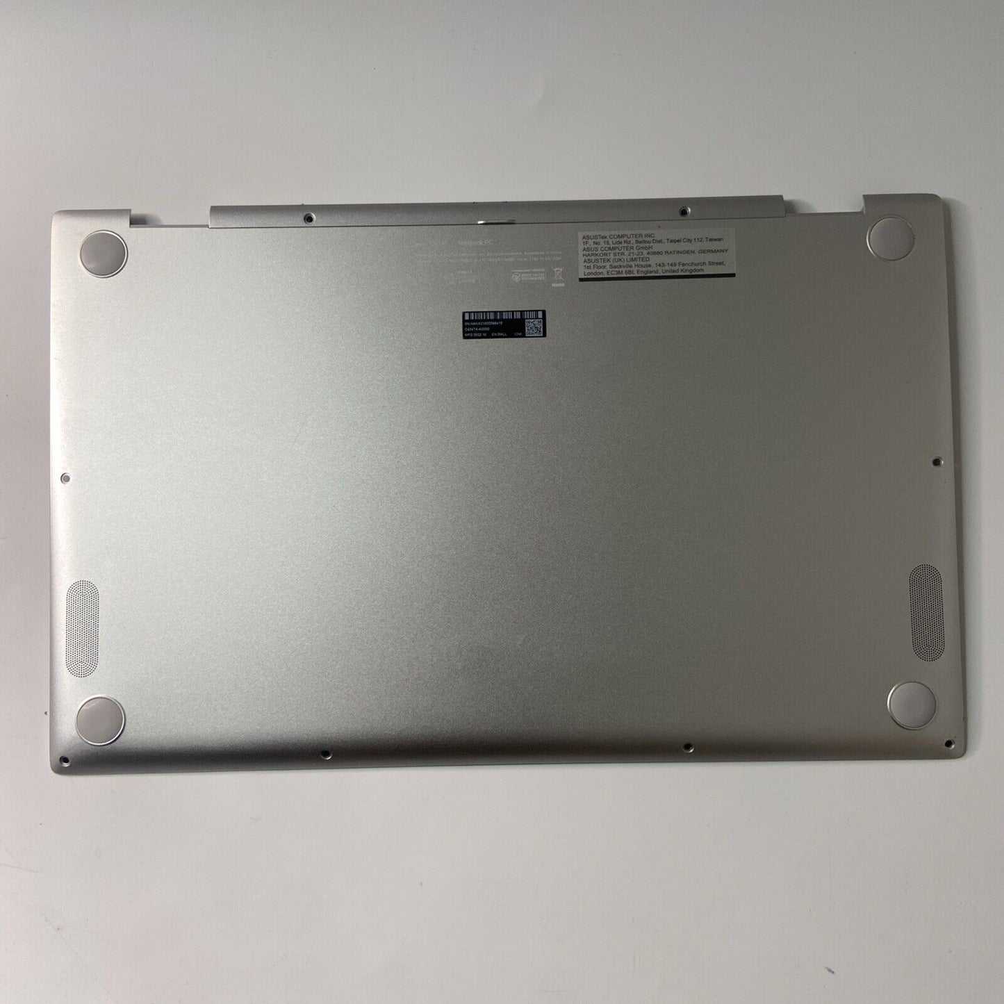 Asus Chromebook Flip C434T Base Chassis Bottom Case Cover Silver 13N1-7EA0521