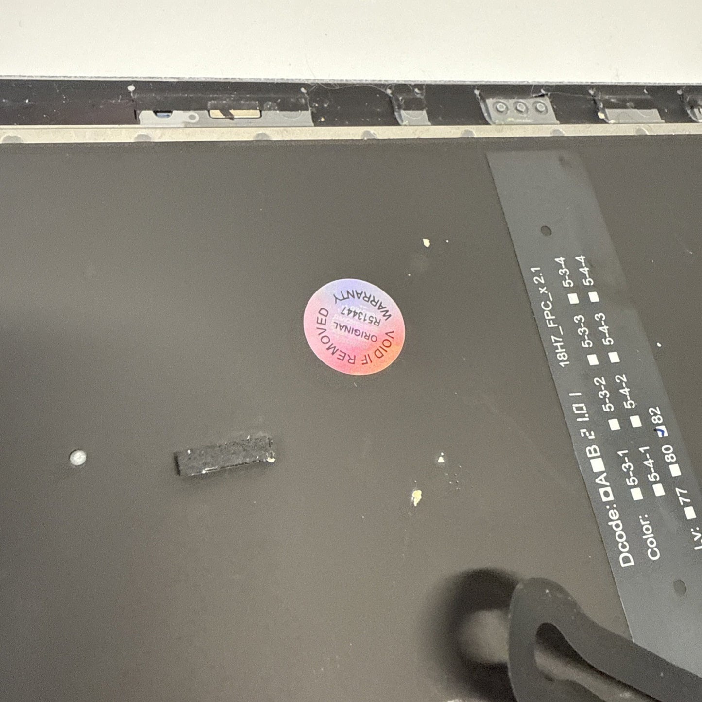 Genuine Microsoft Surface 4 1950 13.5 Palmrest Assembly UK Keyboard Touchpad