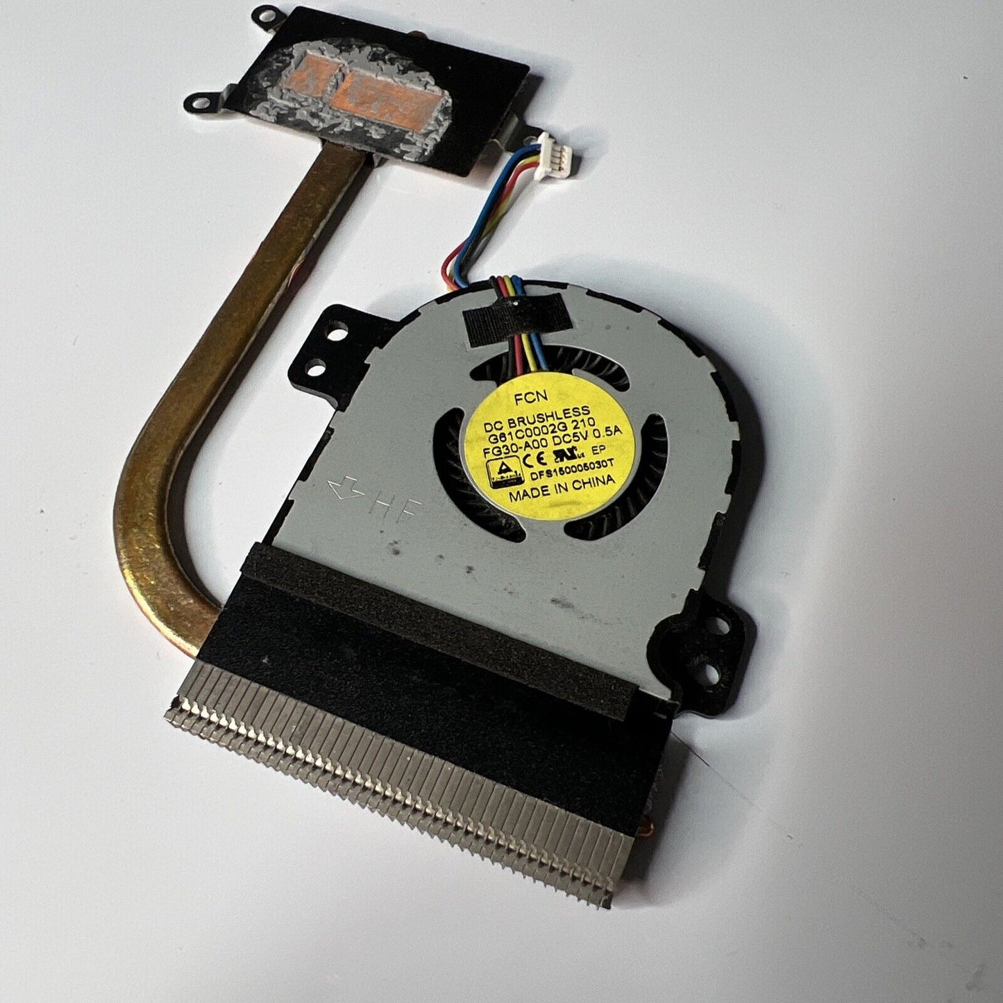 Genuine Toshiba Satellite Pro R50-B Series CPU Cooling Fan & Heatsink G61C0002G