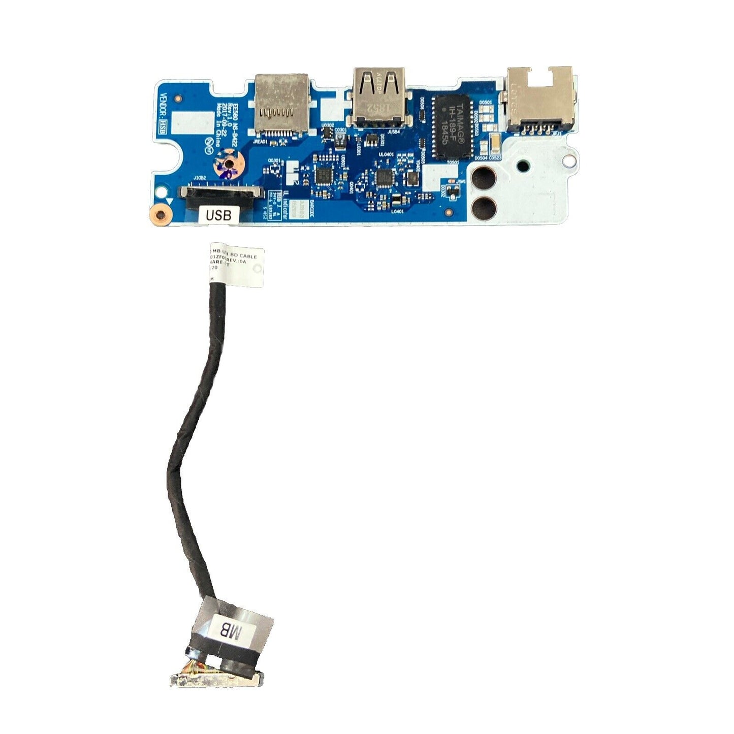 Lenovo ThinkPad E585 Laptop USB LAN Card Reader Board NS-B422