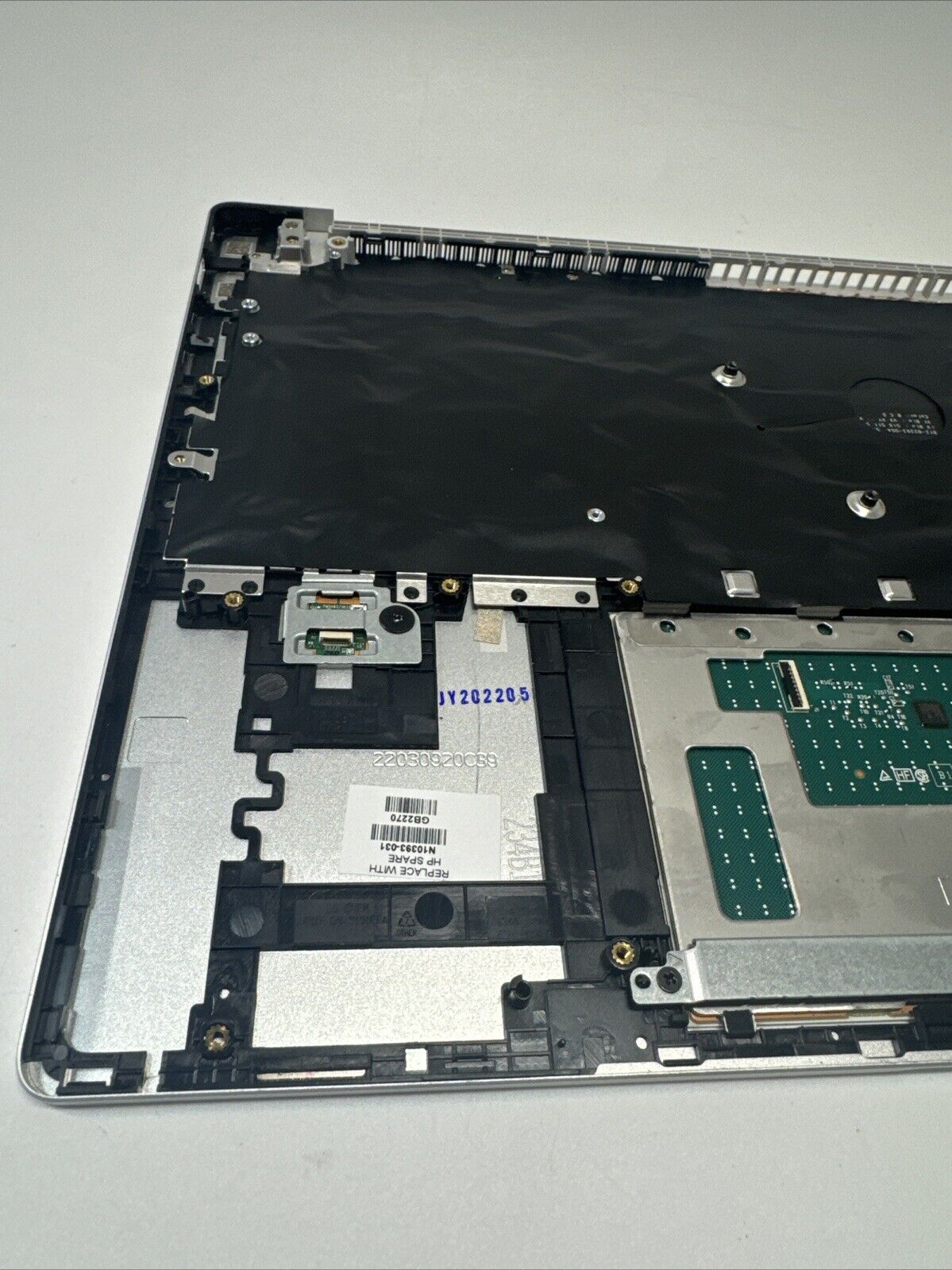 Geniune HP Pavilion 14-EH0500SA Complete Palmrest With Keyboard And Touchpad