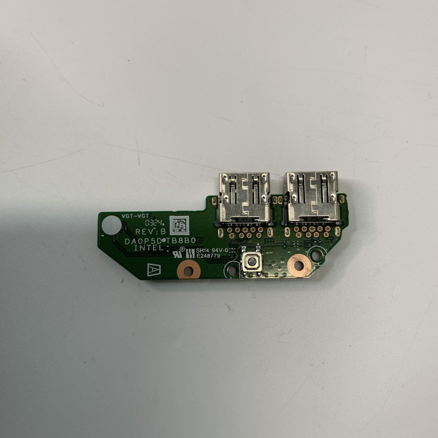 HP Notebook 15-DY 15S-FQ L63580-001 DA0P5DTB8B0 Power Button Board USB Reader