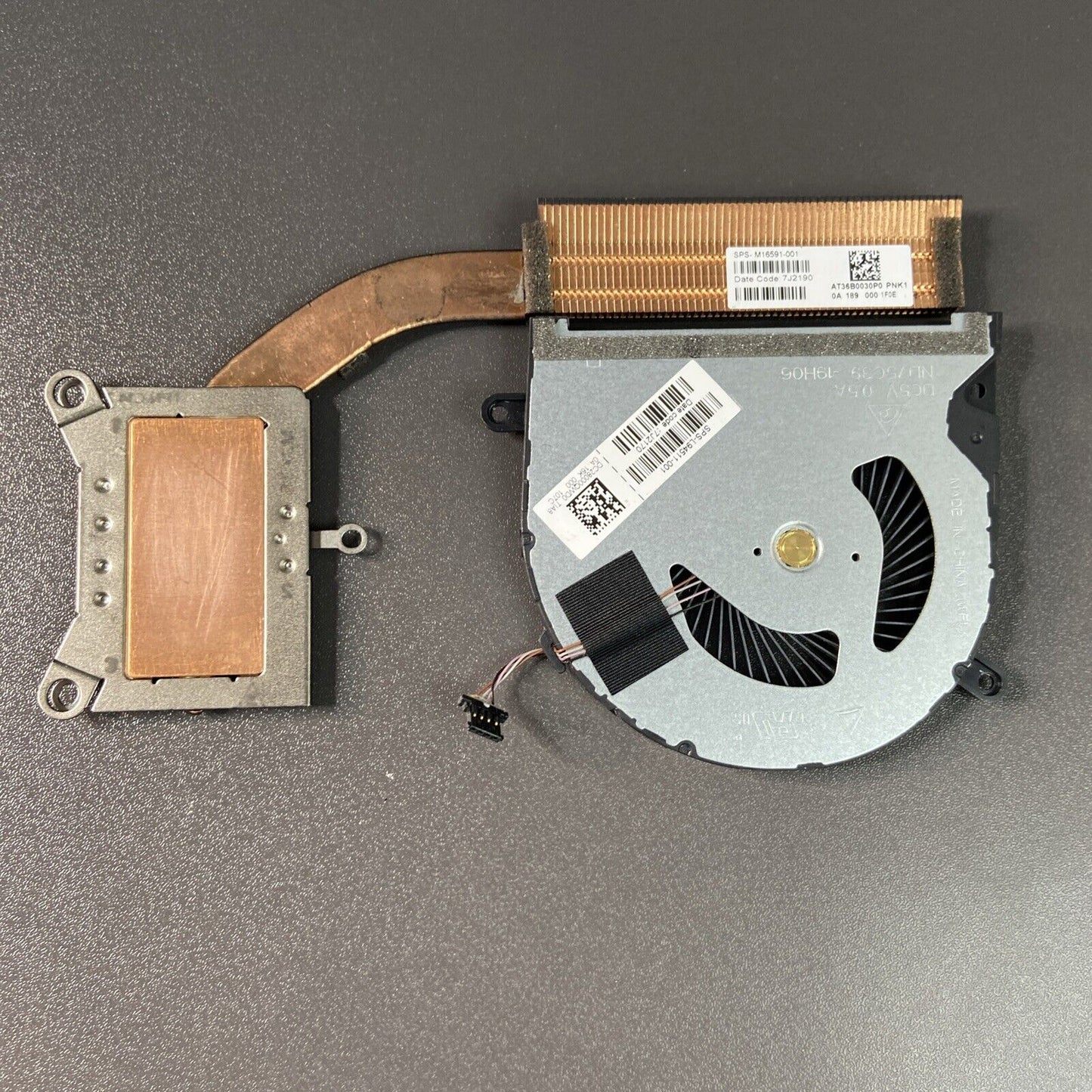 HP Envy X360 Convertible 13-BD Series CPU Cooling Heatsink & Fan M16591-001