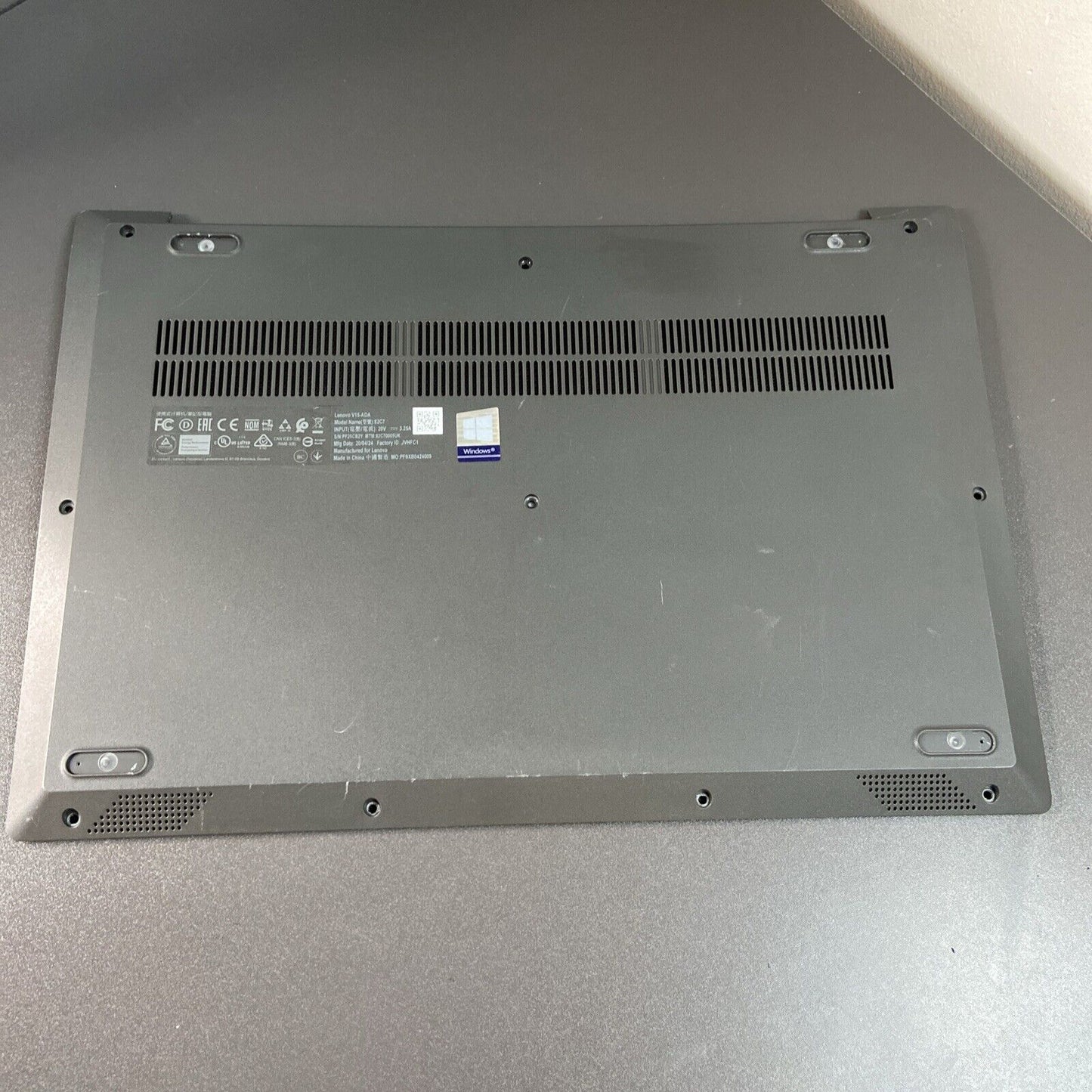 Genuine Lenovo V15-ADA Bottom Base Cover AP1RU000100