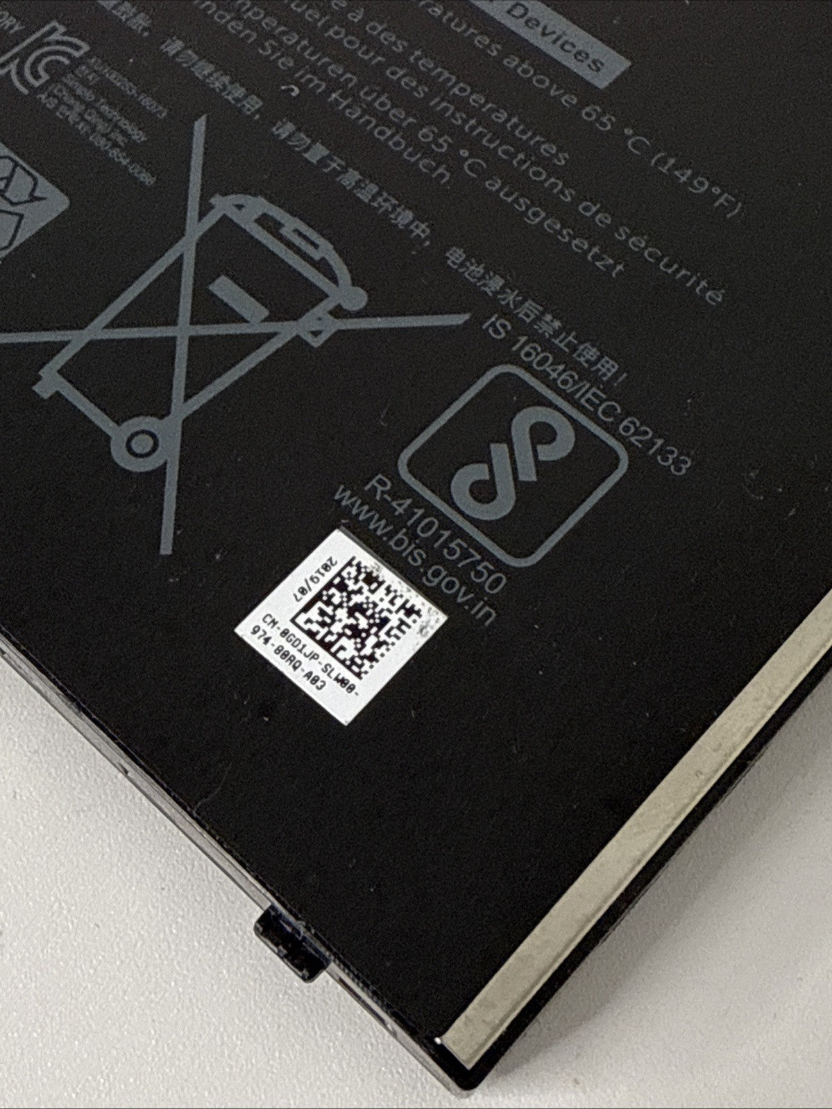 GENUINE Dell Latitude 5590 Battery GJKNX EXCELLENT HEALTH