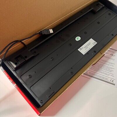 Classica Plus AK-45CU Wired Computer Keyboard UK Layout BLACK