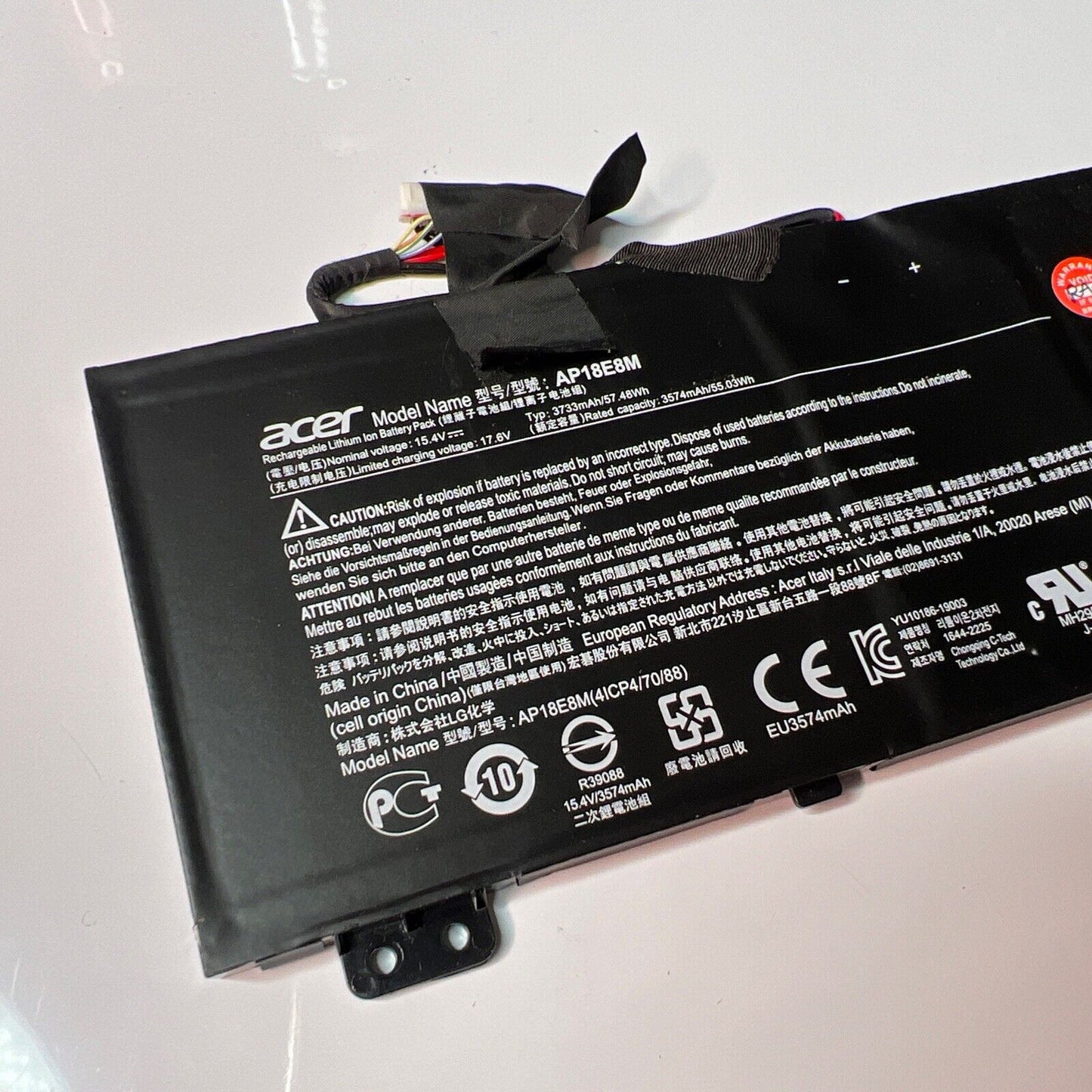 AP18E7M Battery Acer Predator Helios 300 PH315-52 PH317-53 AP18E8M UK