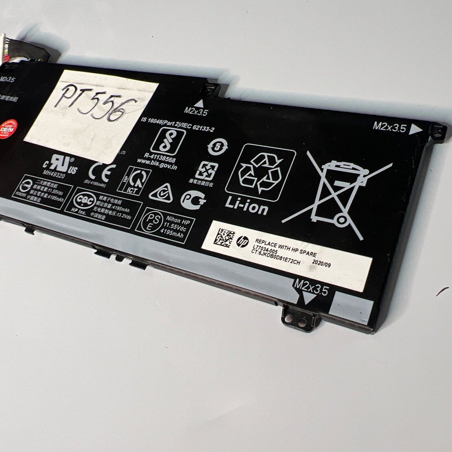 HP ENVY x360 Genuine BN03XL Battery 11.55V 51WH L77034-005 L76965-AC1 3ICP5/65/8
