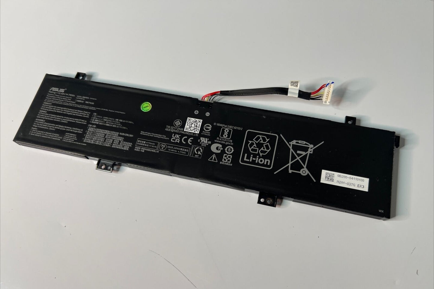 Genuine Battery Replacement C41N2101 for Asus ROG GA402R 76Wh 15.48V