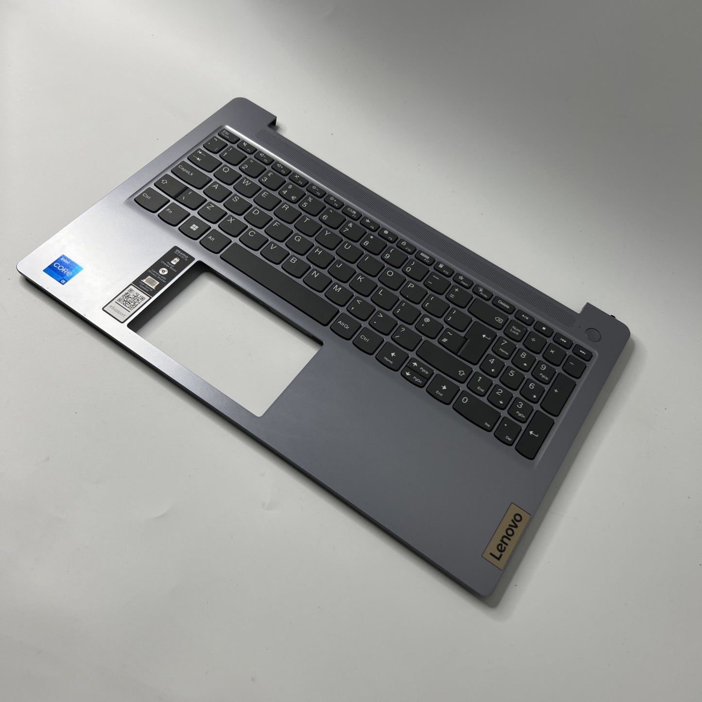 Genuine Lenovo Ideapad Slim 3 15IAH8 Palmrest Assembly UK Keyboard Grey AM3AT00