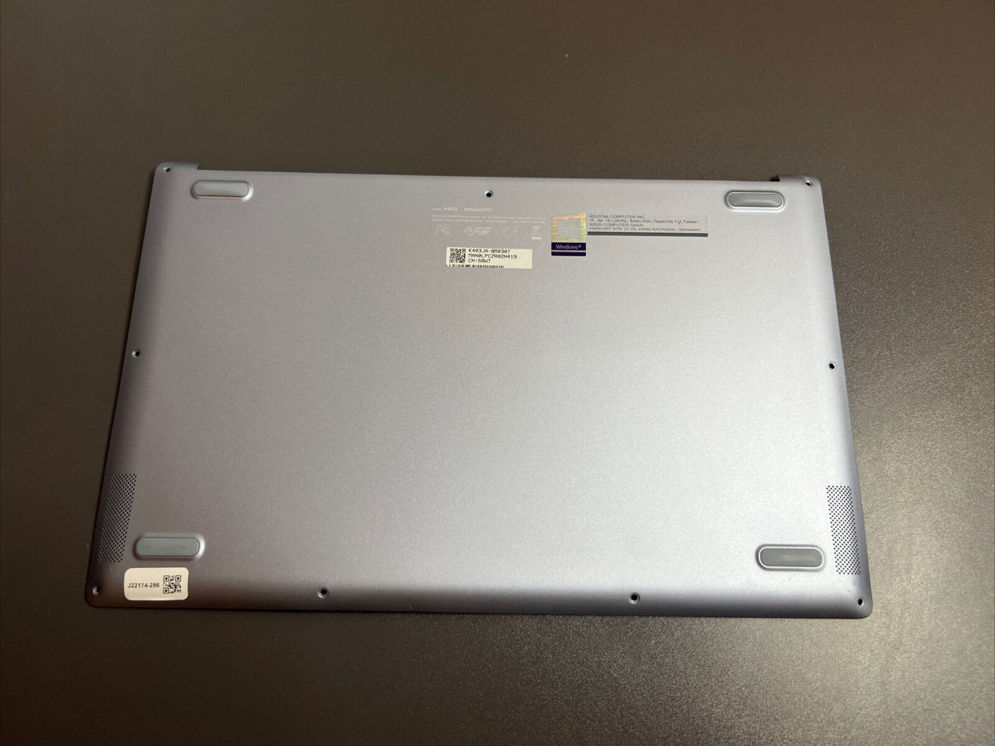Genuine Asus Vivobook K403J K407F Base Bottom Case Cover