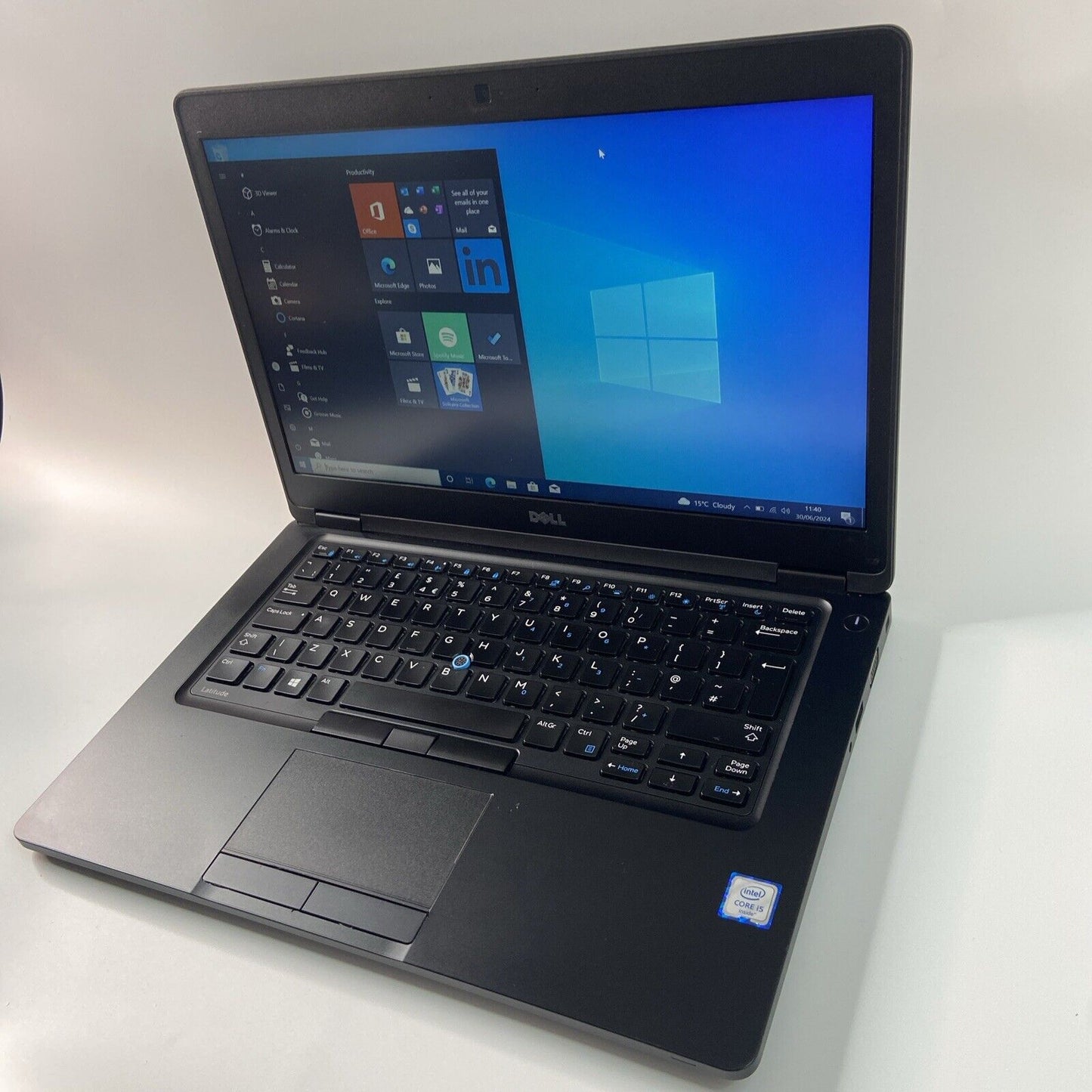 Dell Latitude 5480 Core i5-7th Gen 16GB 256GB SSD 14" FHD Win 10 pro Laptop