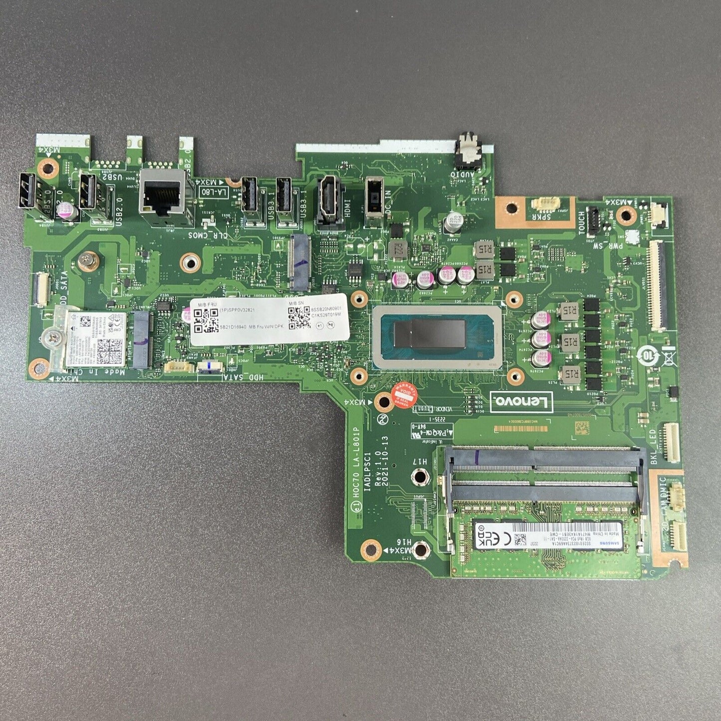 Lenovo IdeaCentre AIO 3i 27IAP7 Motherboard, Intel i5-1240p 8GB RAM 5B21D16940