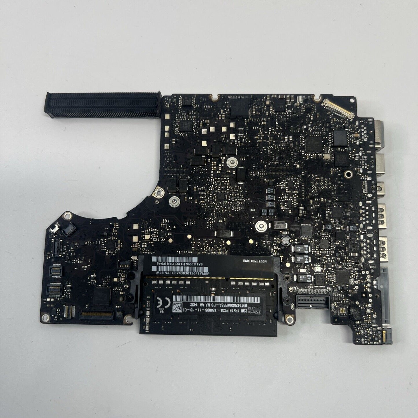 APPLE MACBOOK PRO A1278 13” MID 2012 Motherboard i5 dual core 2.5GHz (WORKING)