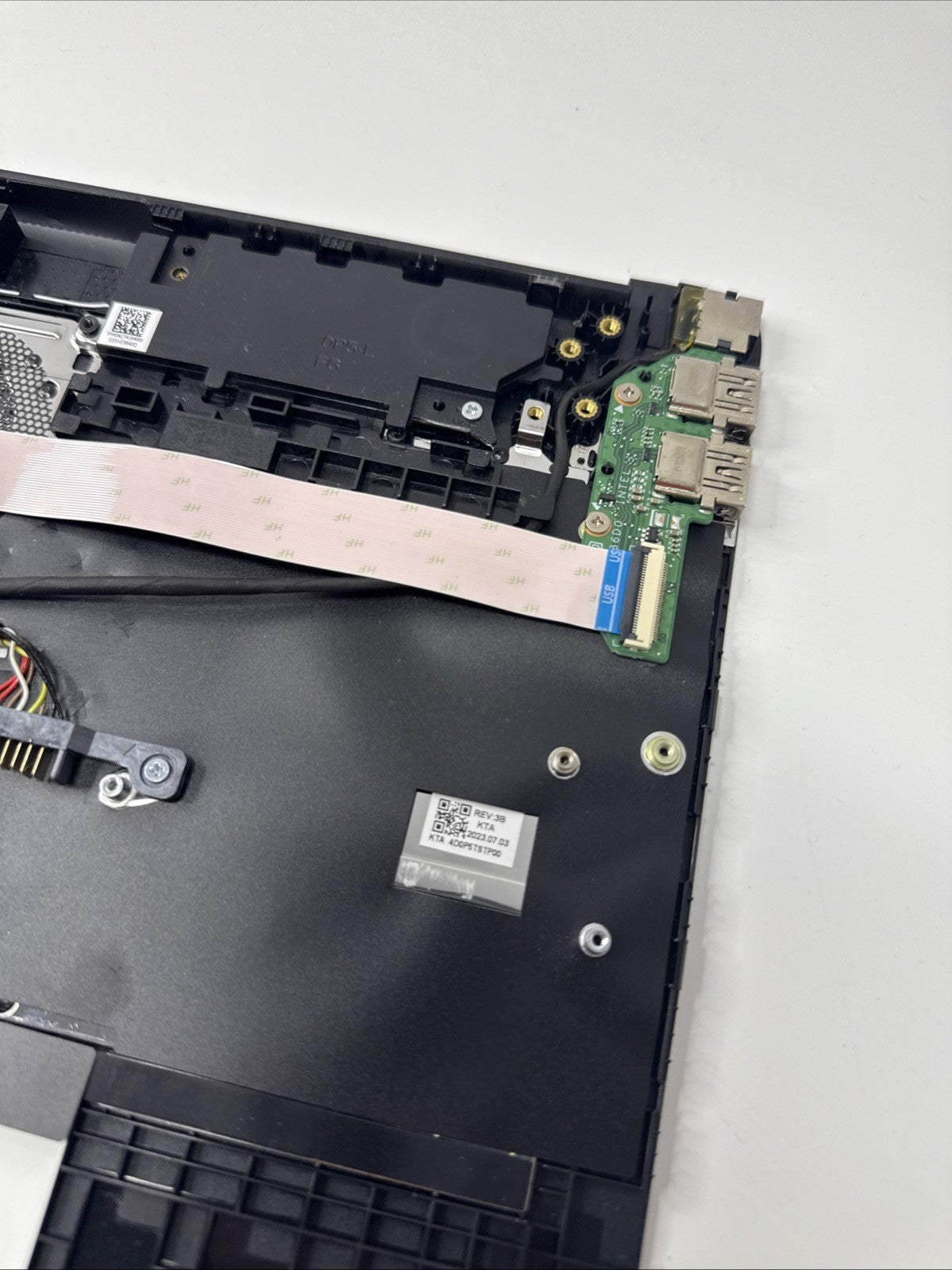 HP 15s-fq0501sa Palmrest Assembly UK KEYBOARD L89859-031